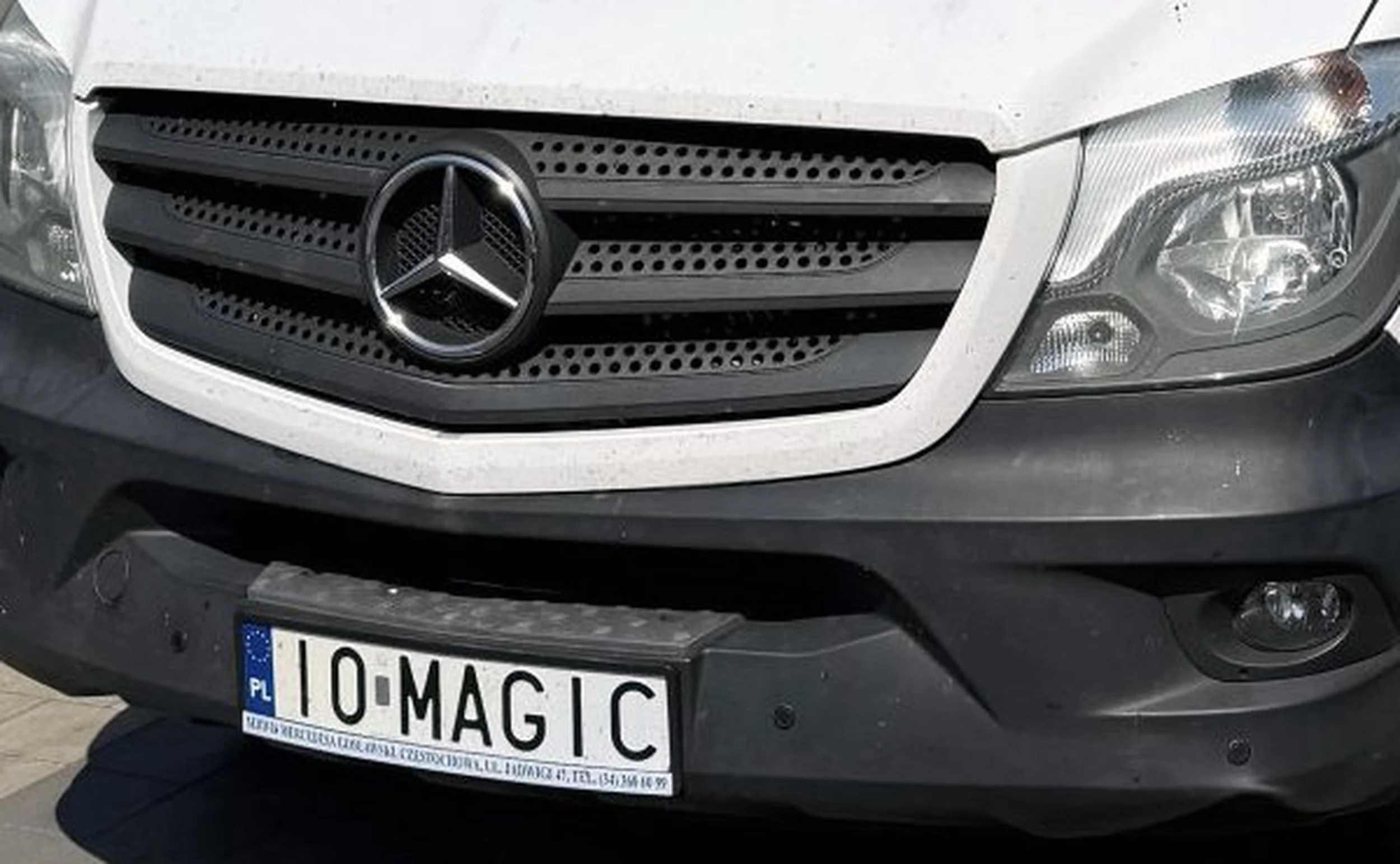 Fajny numer, blacha I0 MAGIC