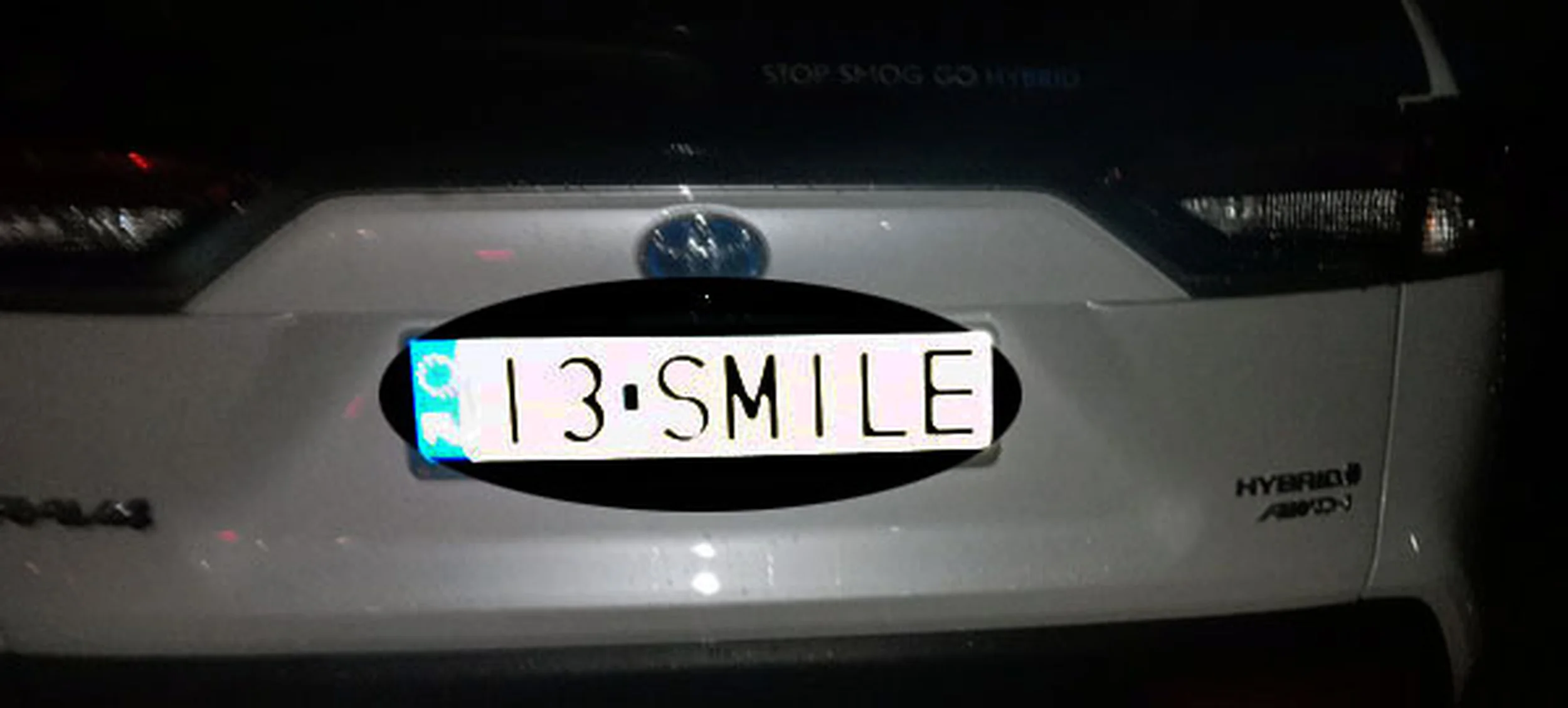 Fajny numer, blacha I3 SMILE