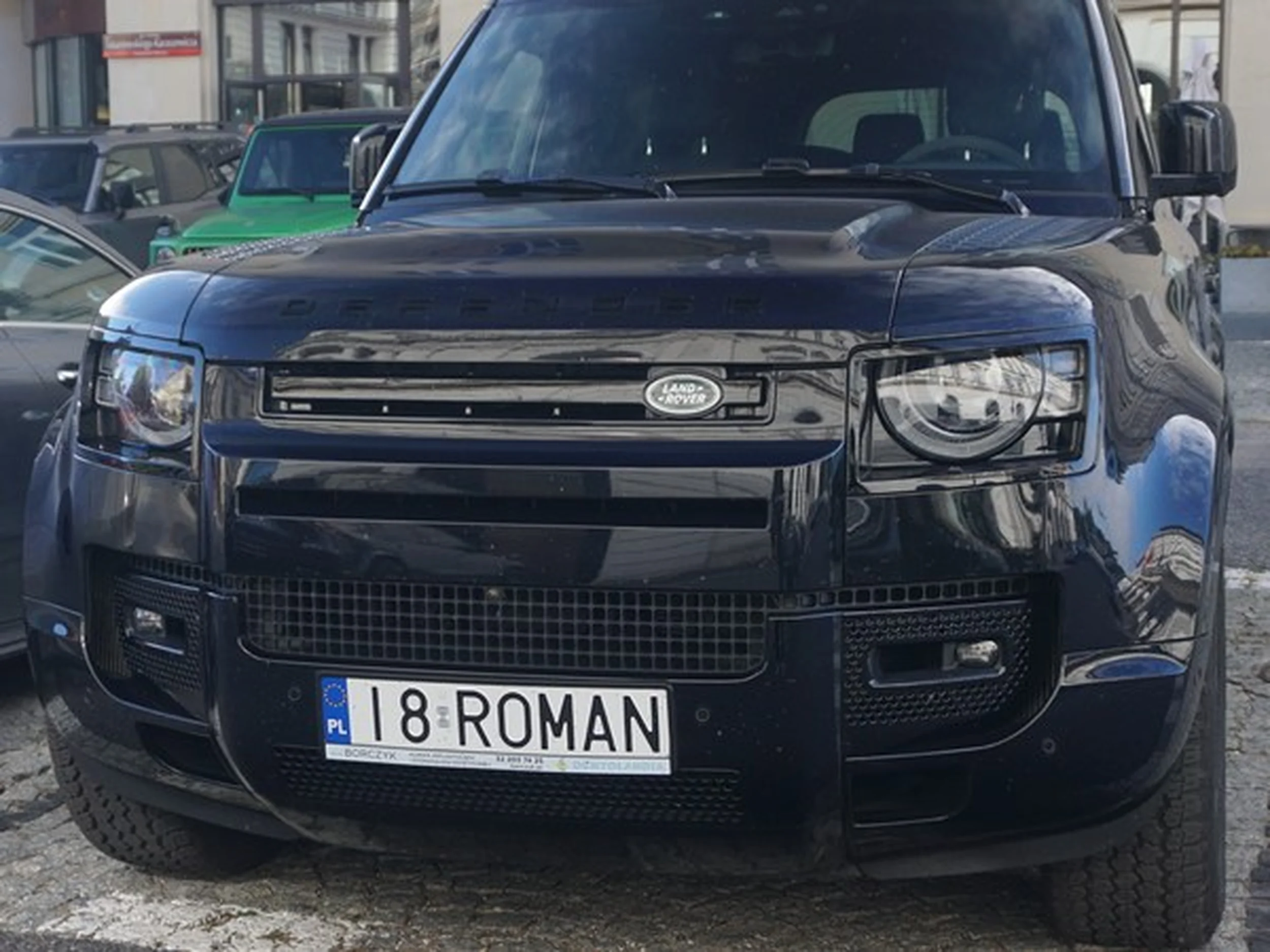 Fajny numer, blacha I8 ROMAN