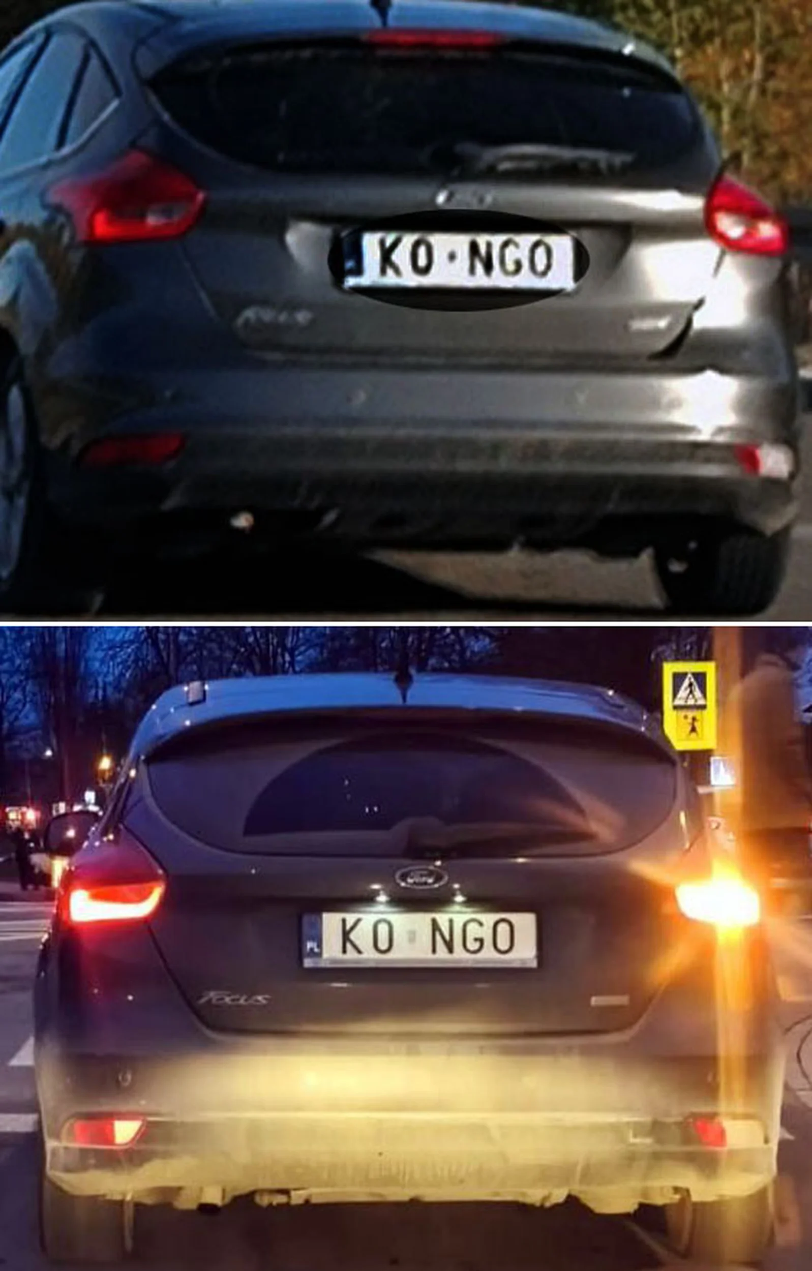 Fajny numer, blacha K0 NGO