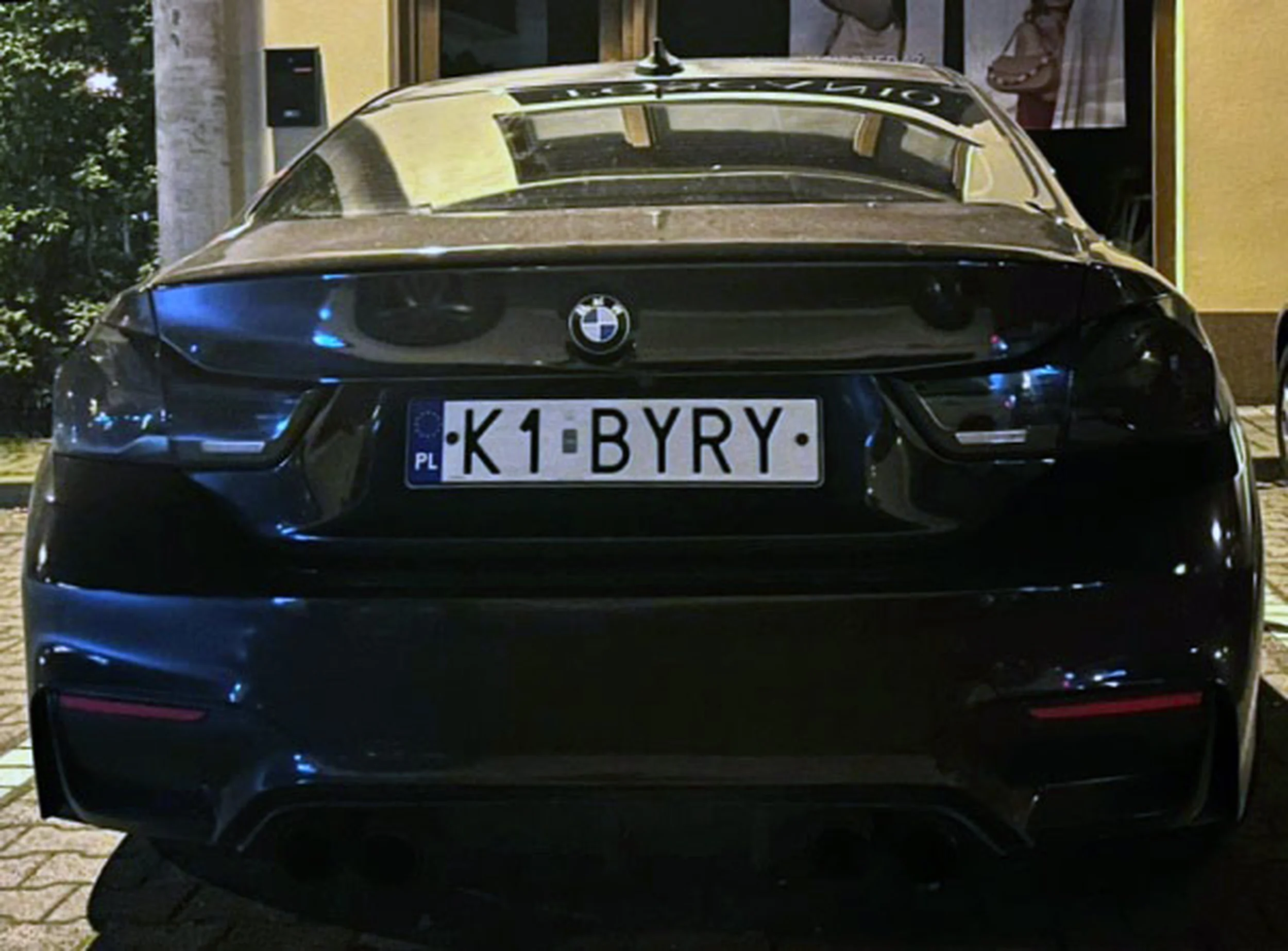 Fajny numer, blacha K1 BYRY