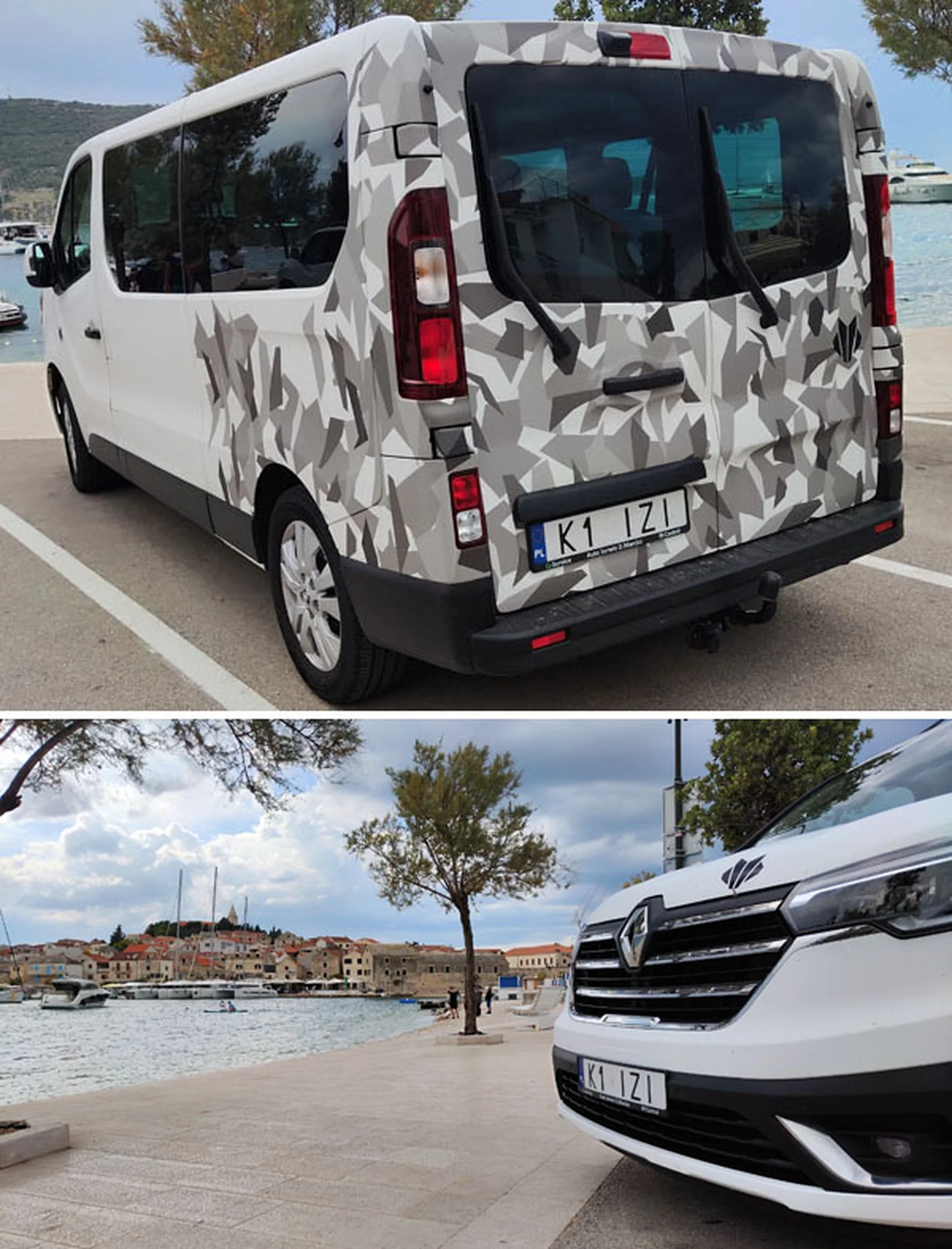 Fajny numer, blacha K1 IZI