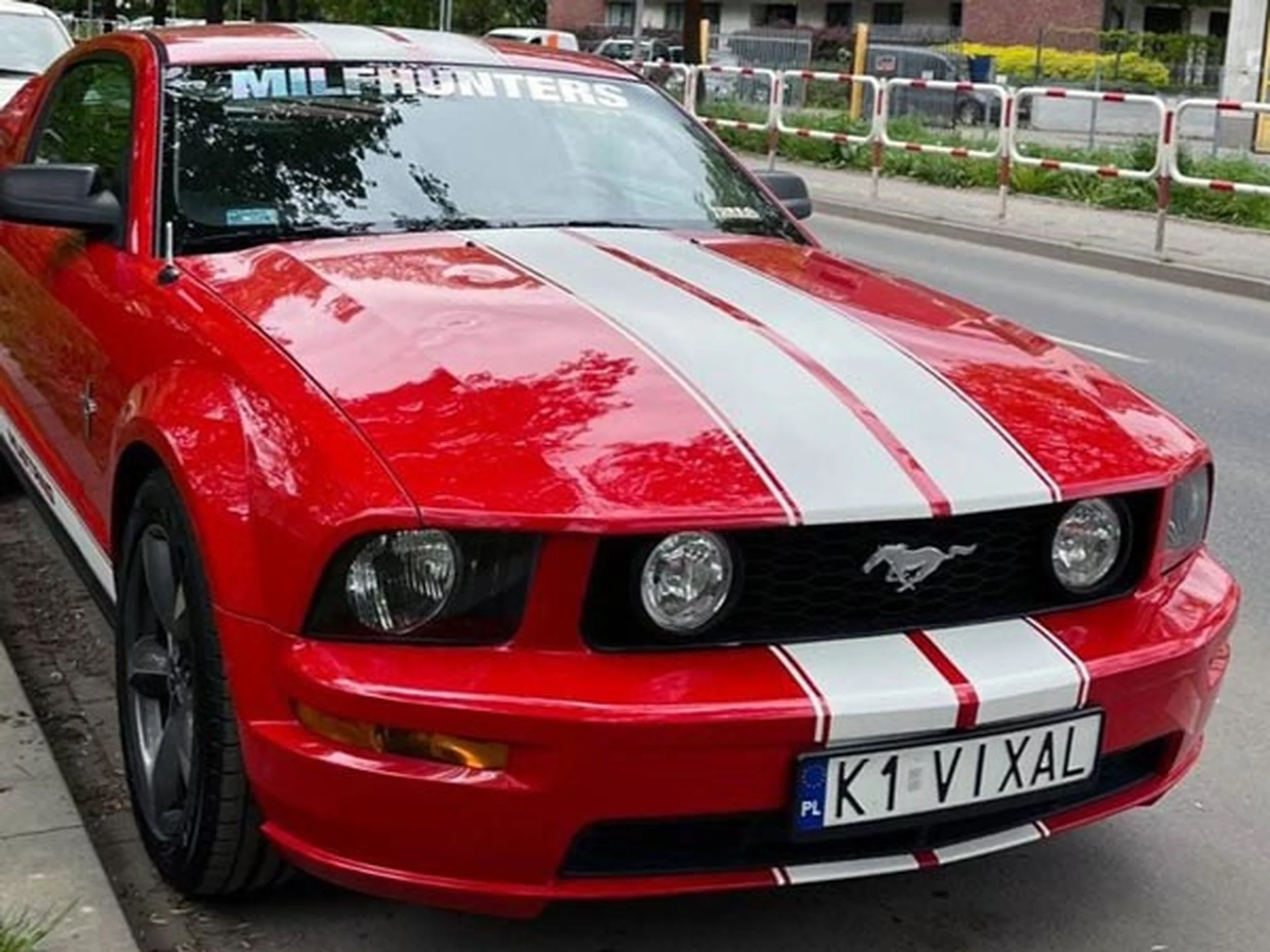 Fajny numer, blacha K1 VIXAL