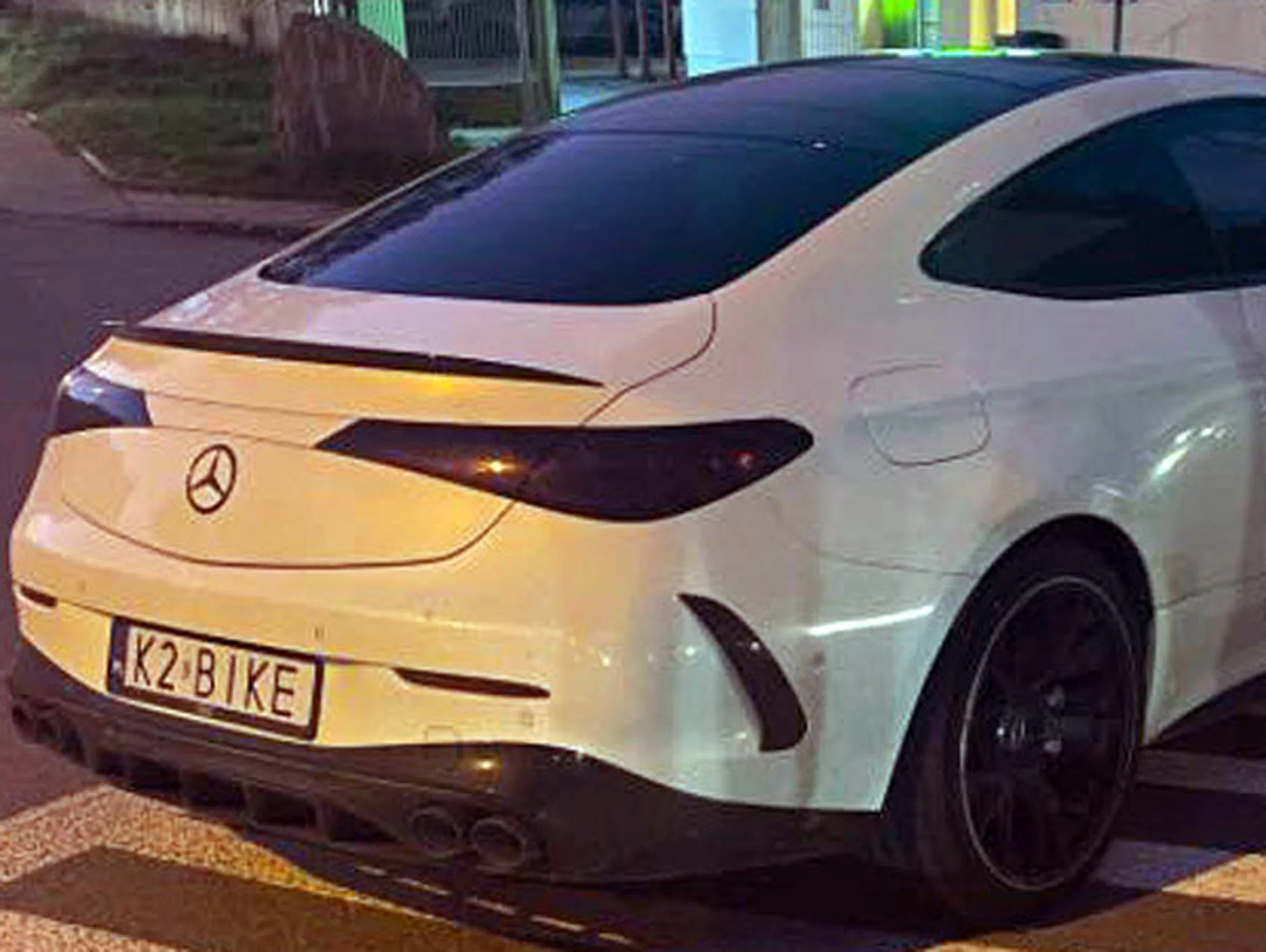 Fajny numer, blacha K2 BIKE