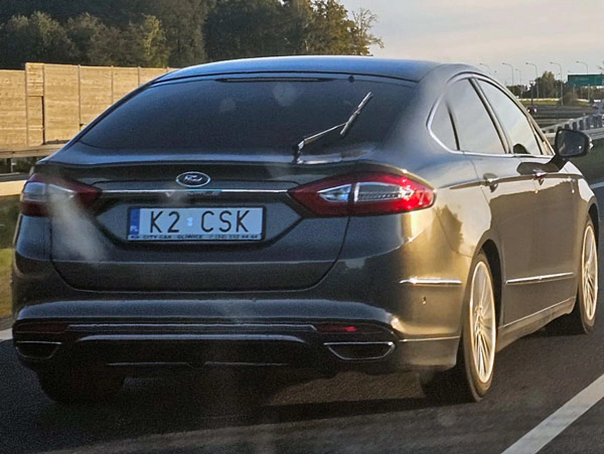 Fajny numer, blacha K2 CSK