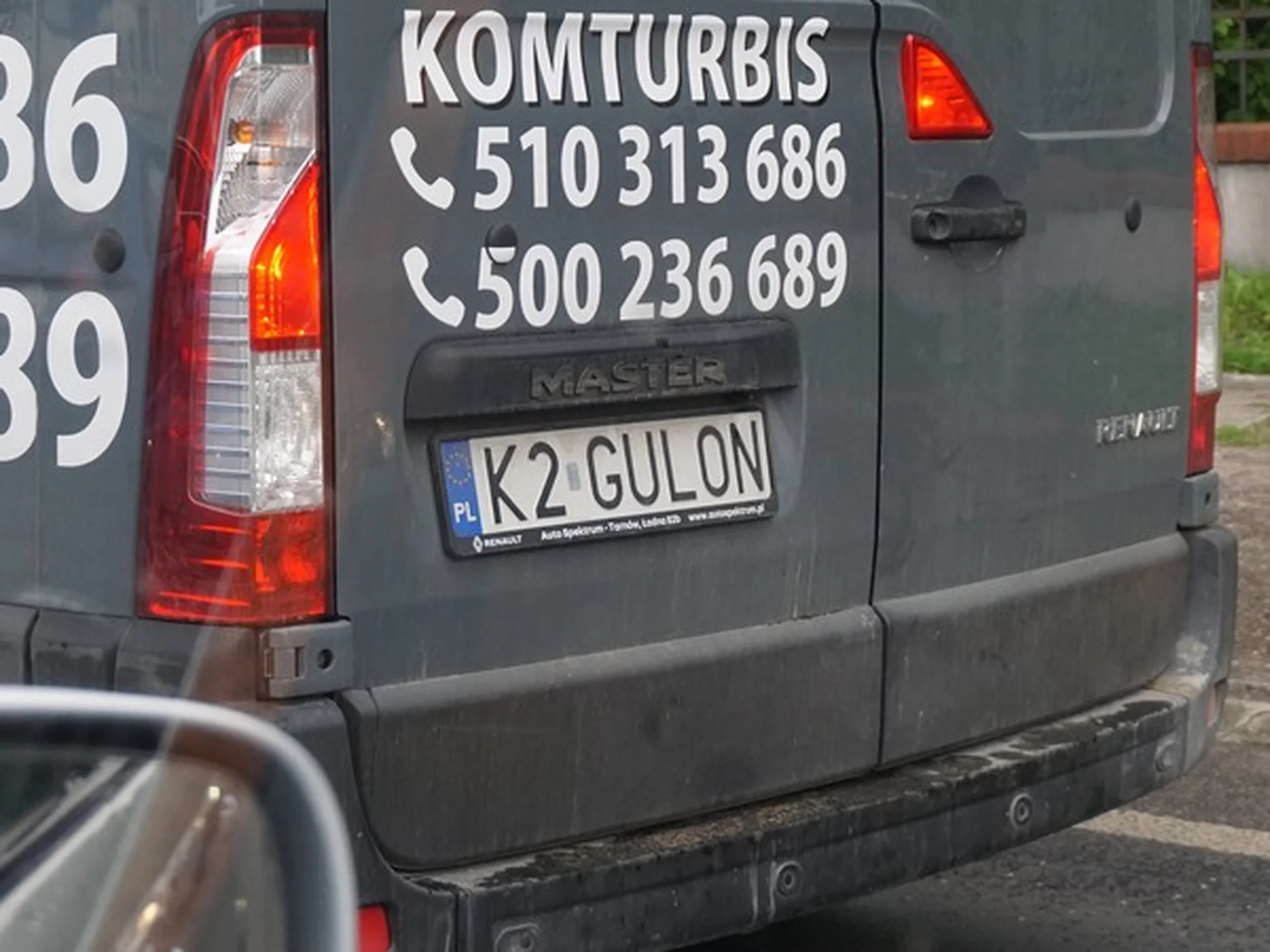 Fajny numer, blacha K2 GULON
