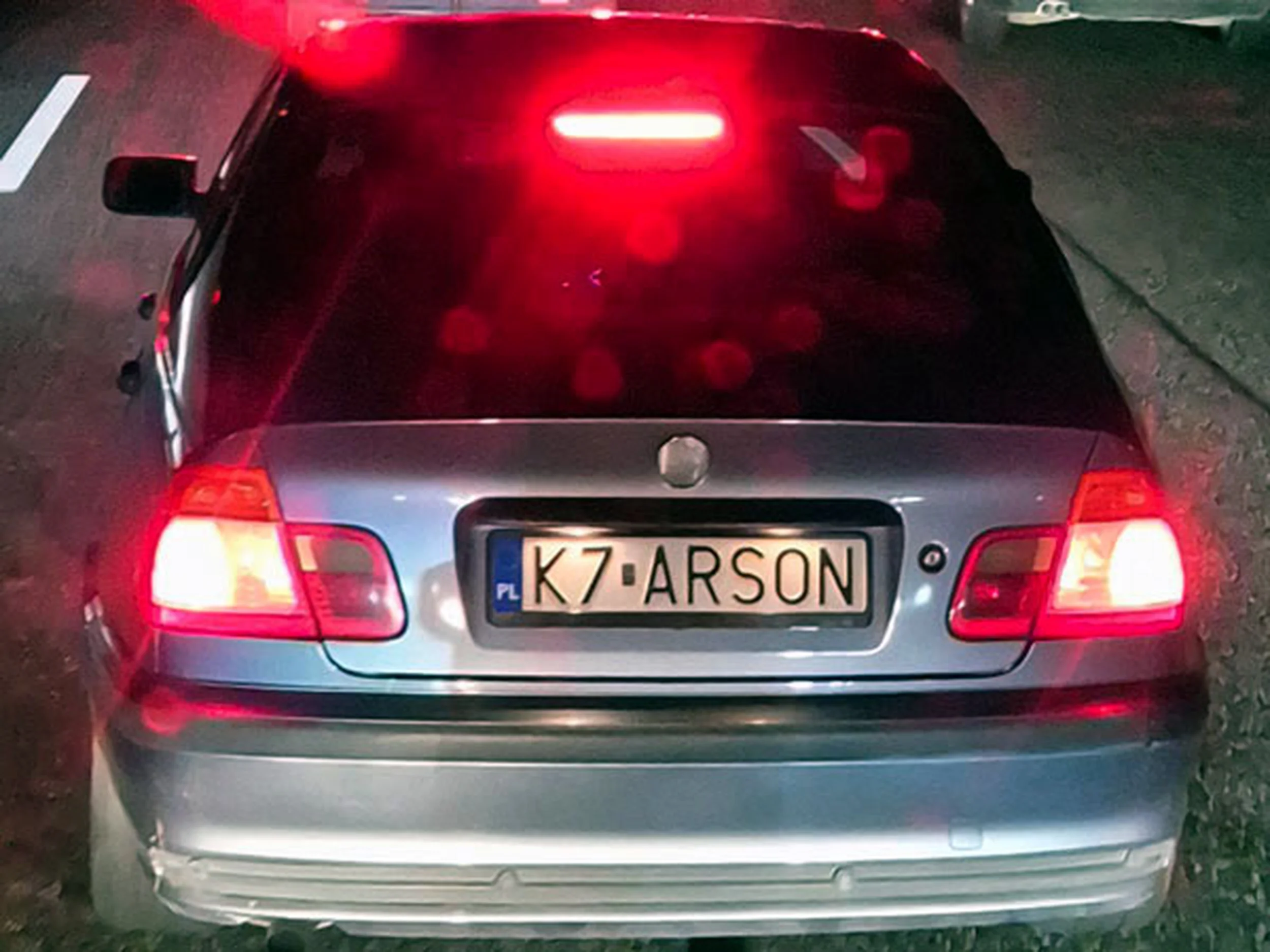 Fajny numer, blacha K7 ARSON