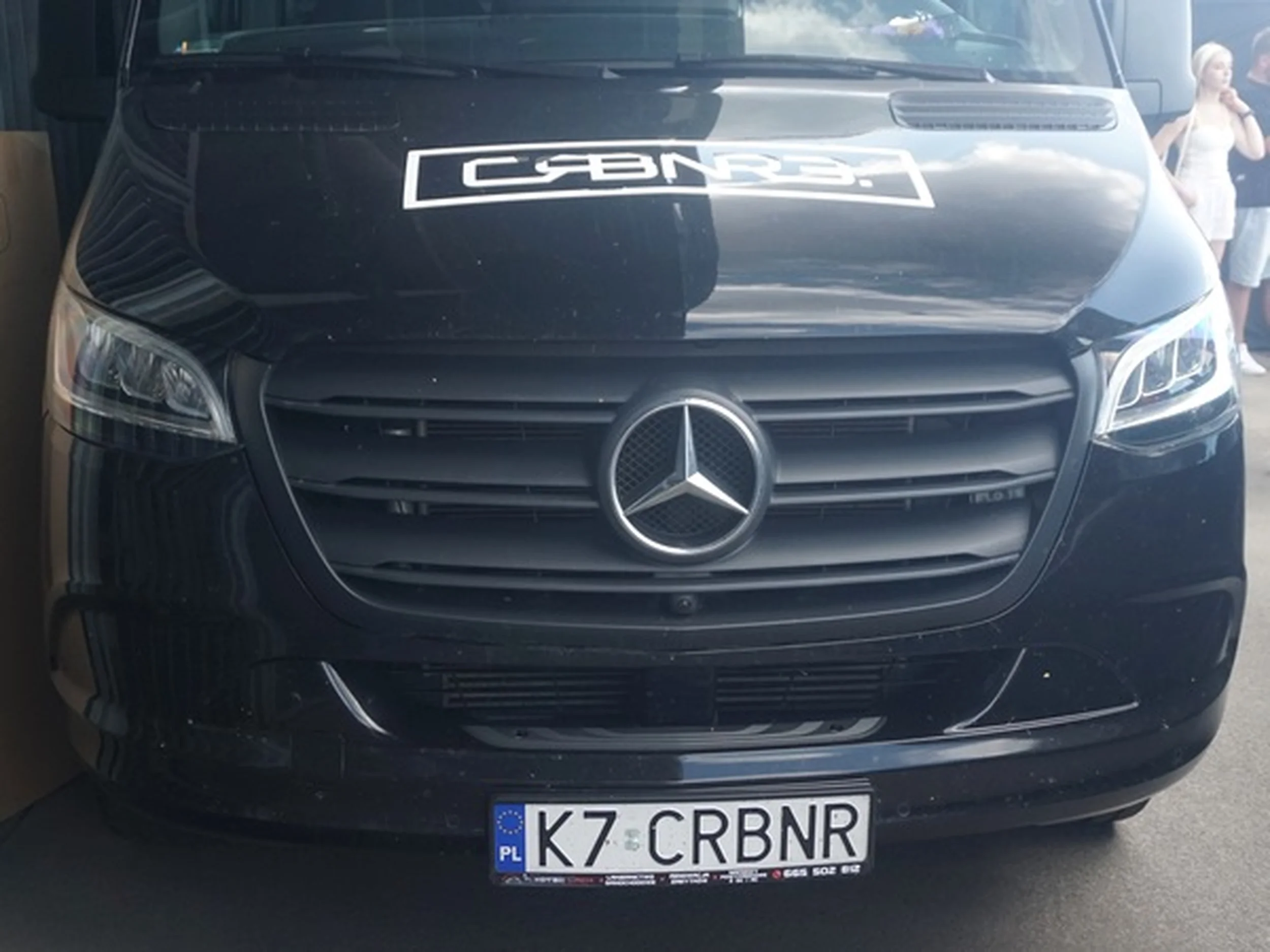 Fajny numer, blacha K7 CRBNR