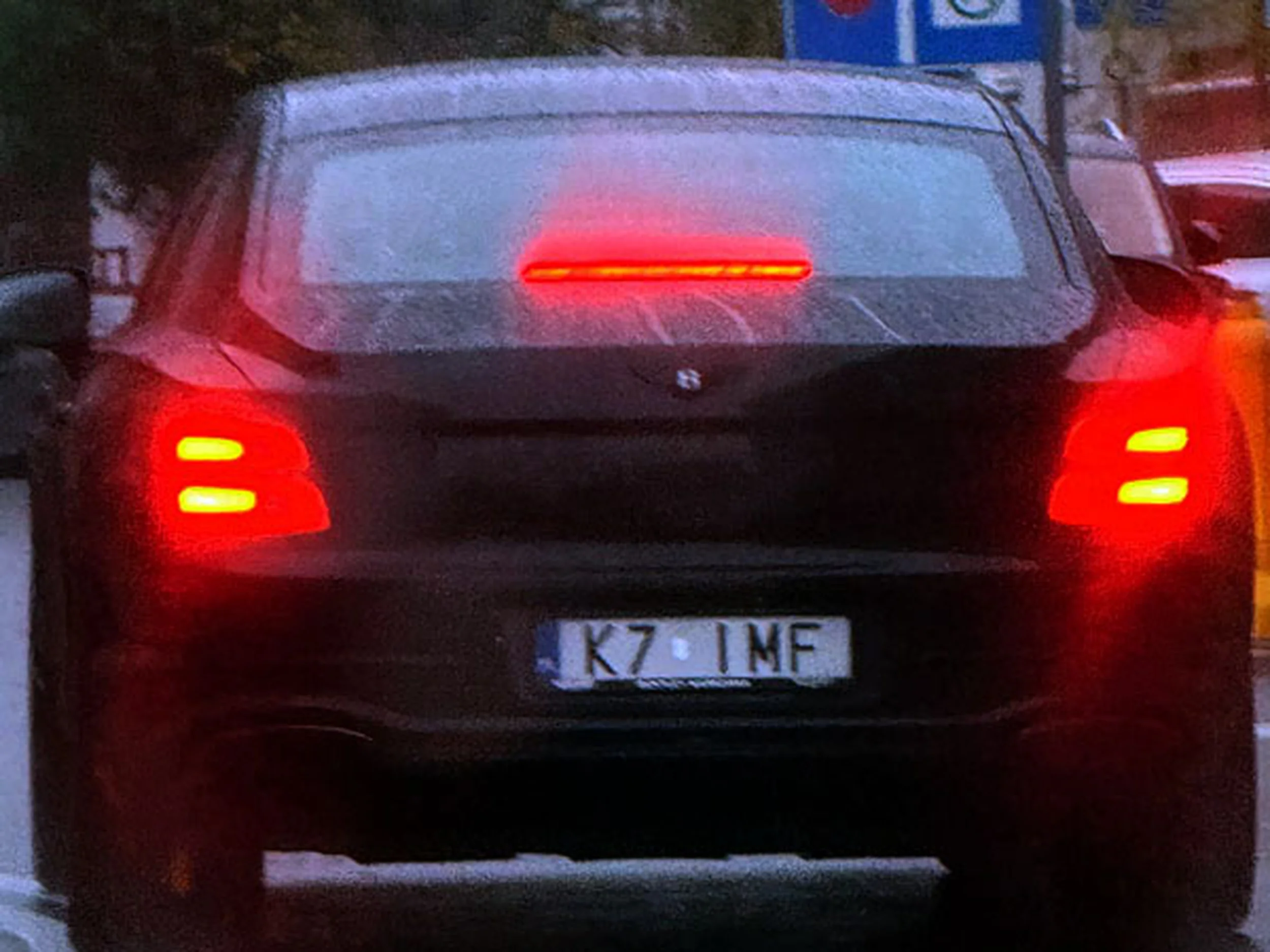 Fajny numer, blacha K7 IMF