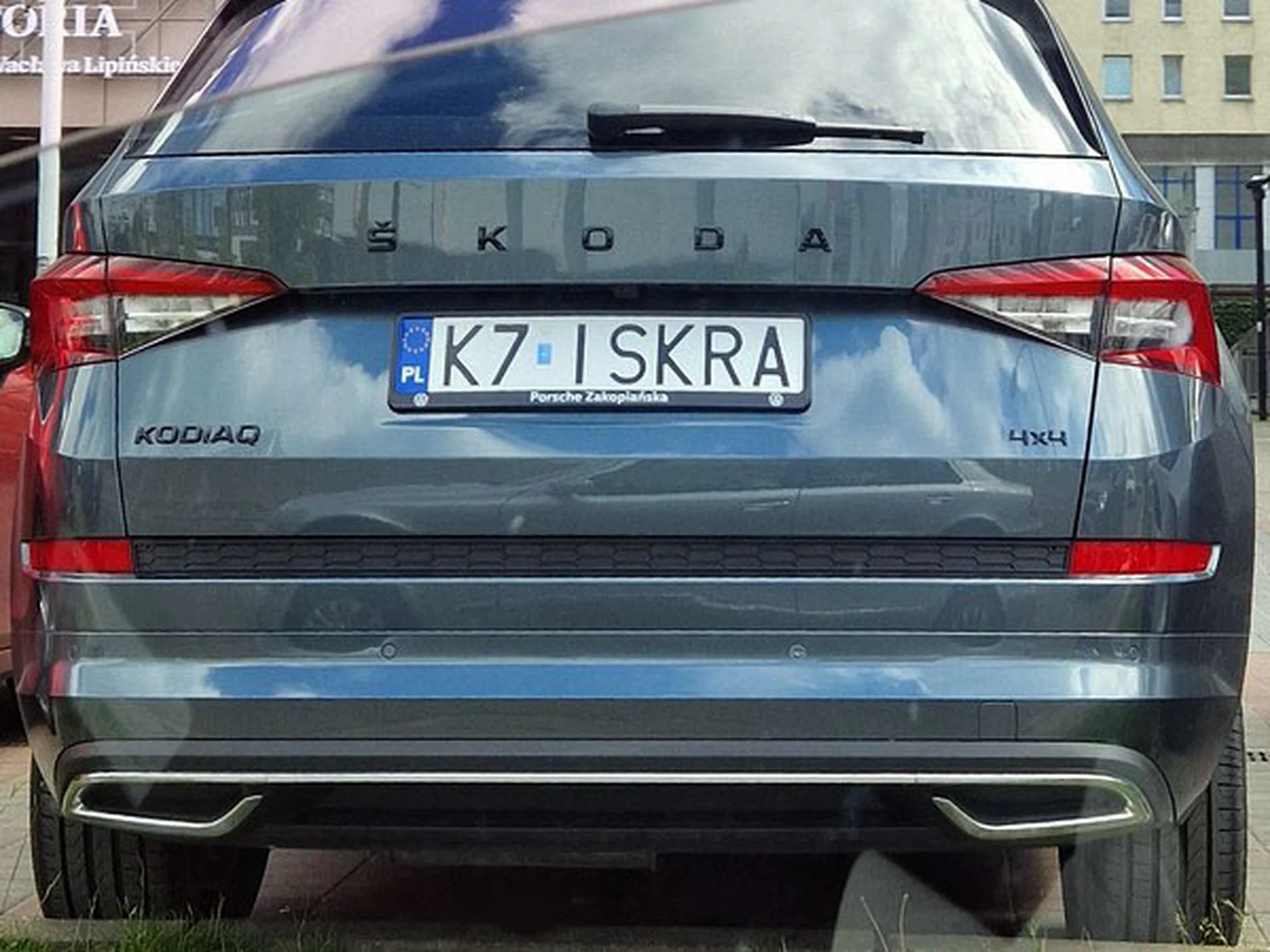 Fajny numer, blacha K7 ISKRA