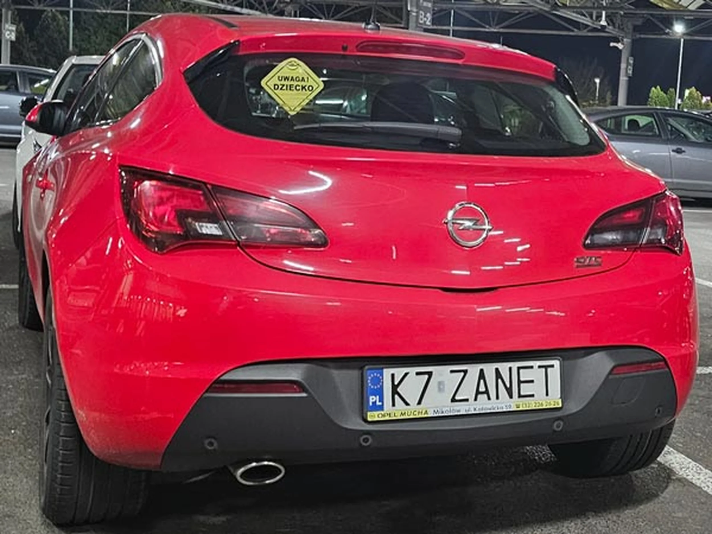 Fajny numer, blacha K7 ZANET