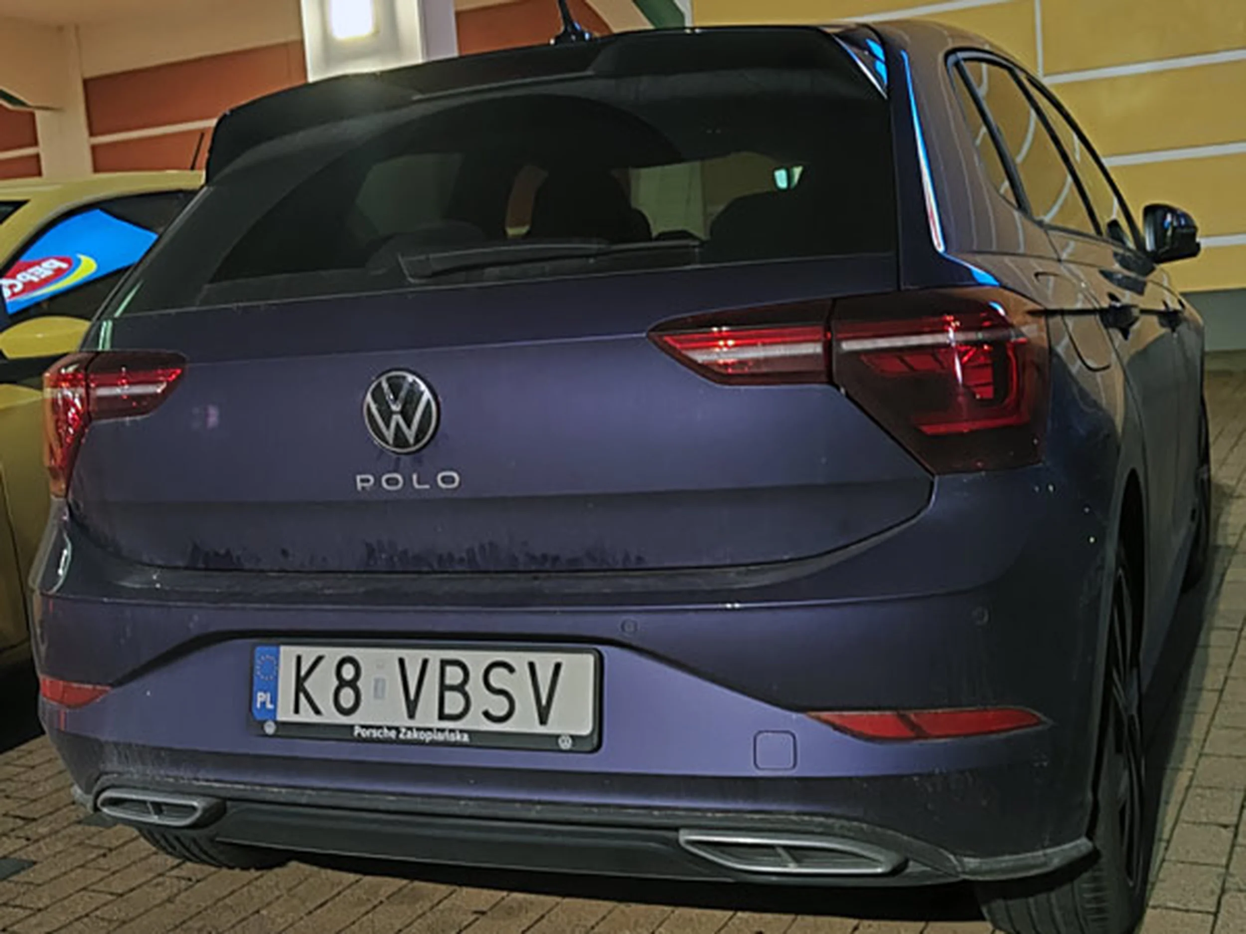 Fajny numer, blacha K8 VBSV