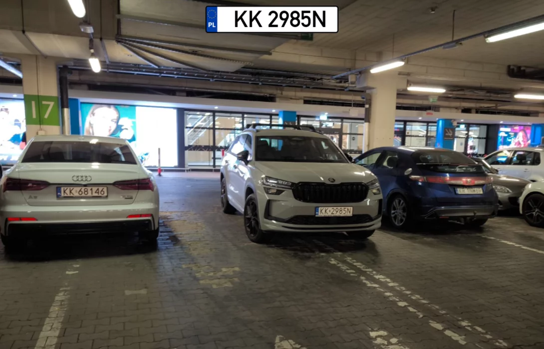 KK 2985N - numer rejestracyjny