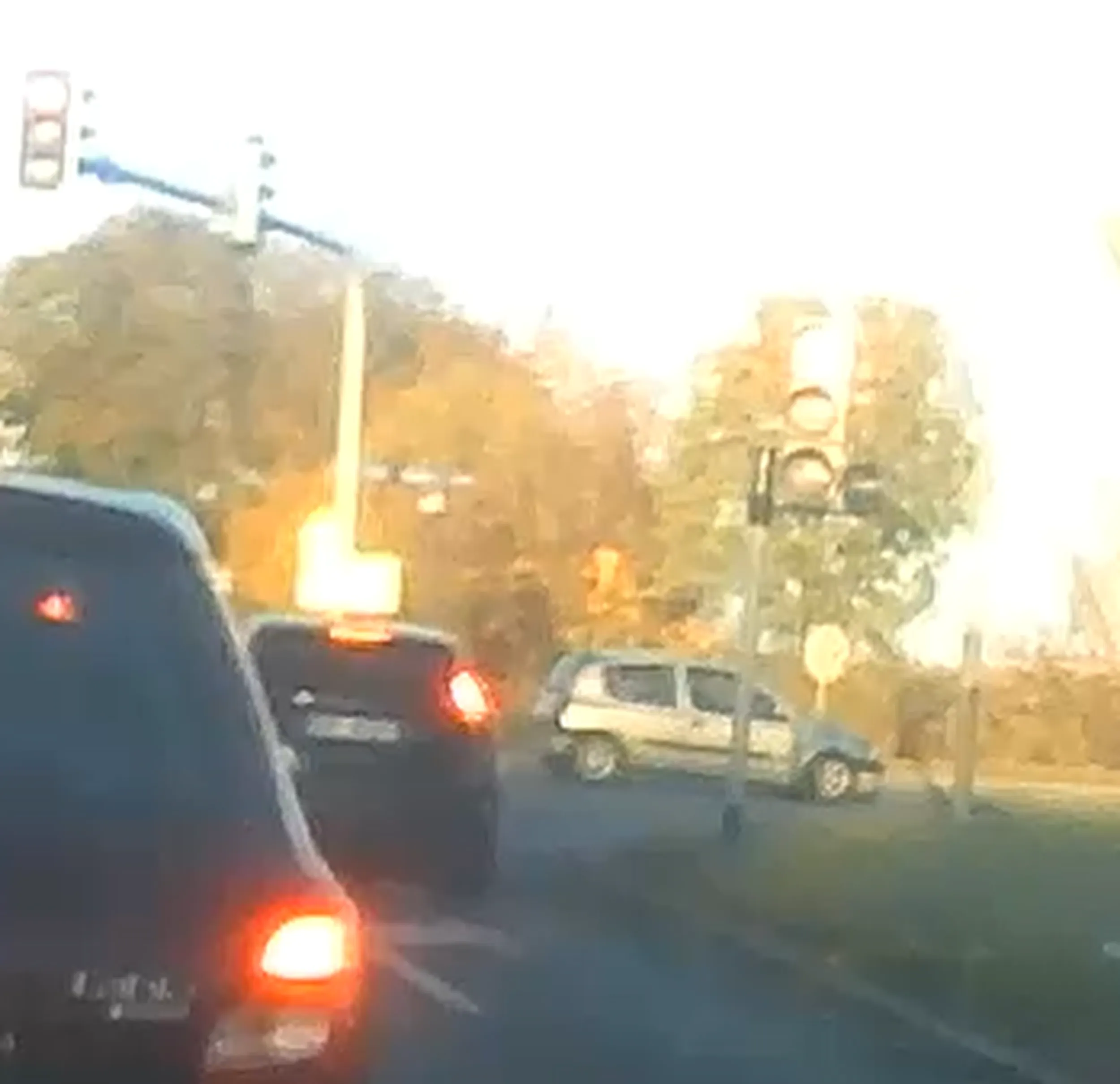 Jazda na czerwonym świetle