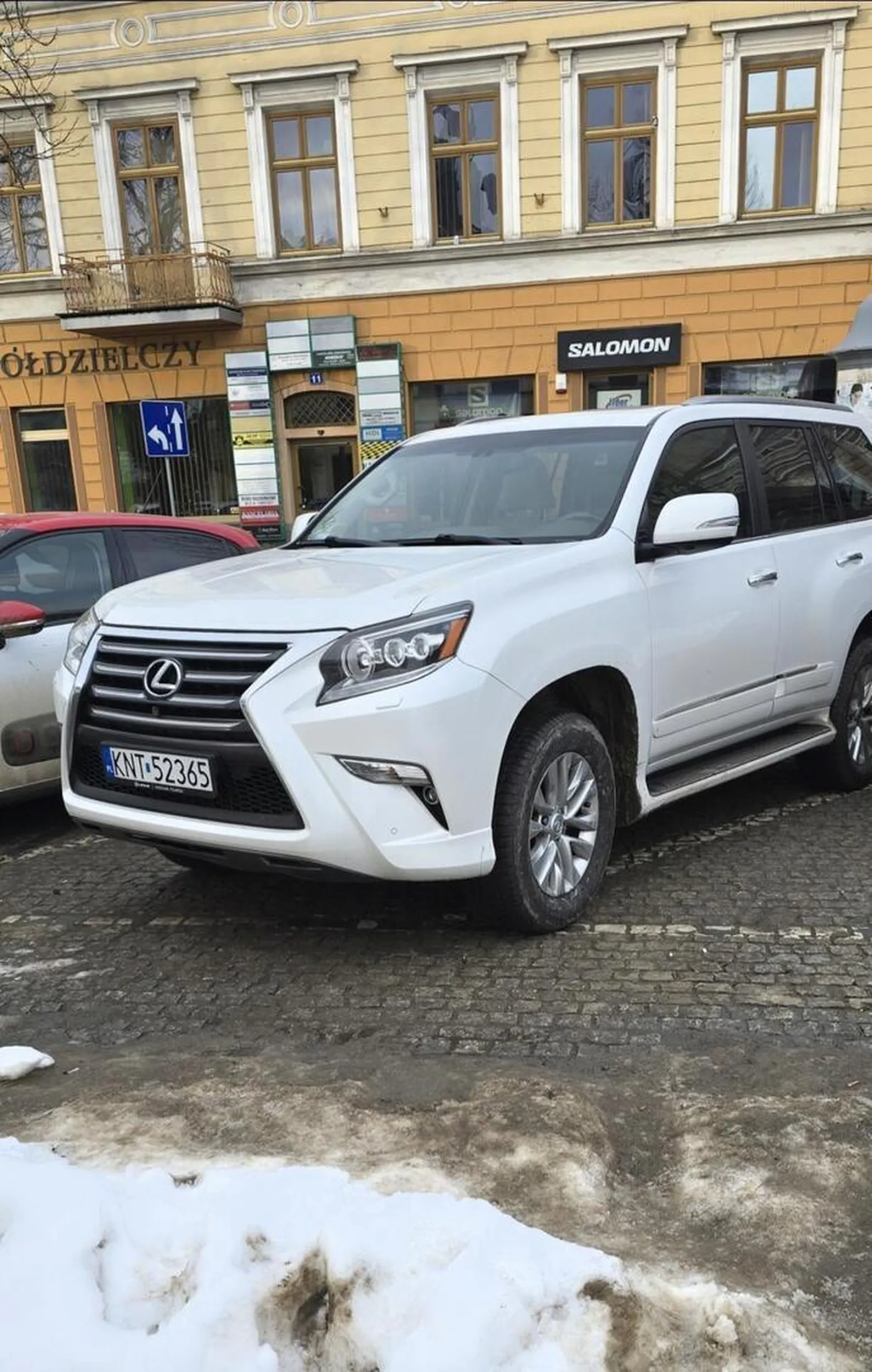 Mistrz parkowania w akcji