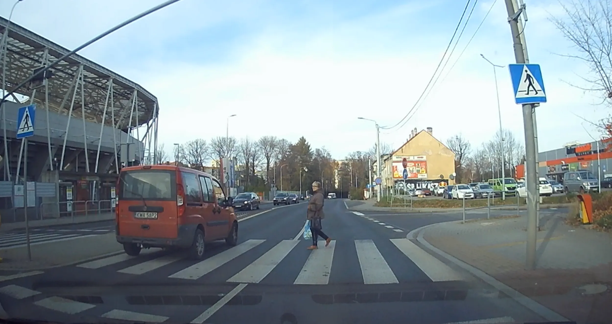 Ty chłopie daj se lepiej na wstrzymanie, mało żeś baby nie jebnął! Uwaga wariat!!!