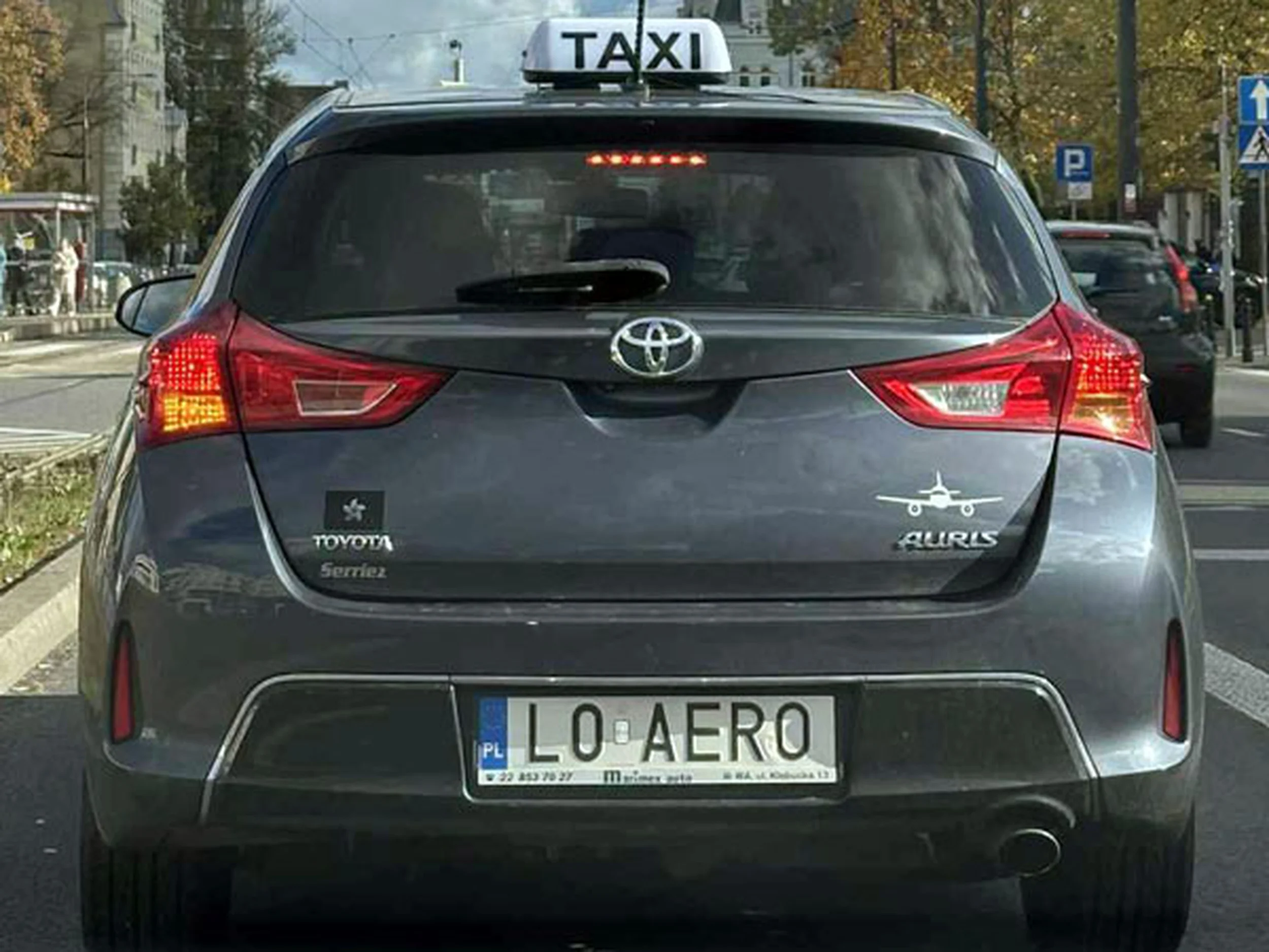 Fajny numer, blacha L0 AERO