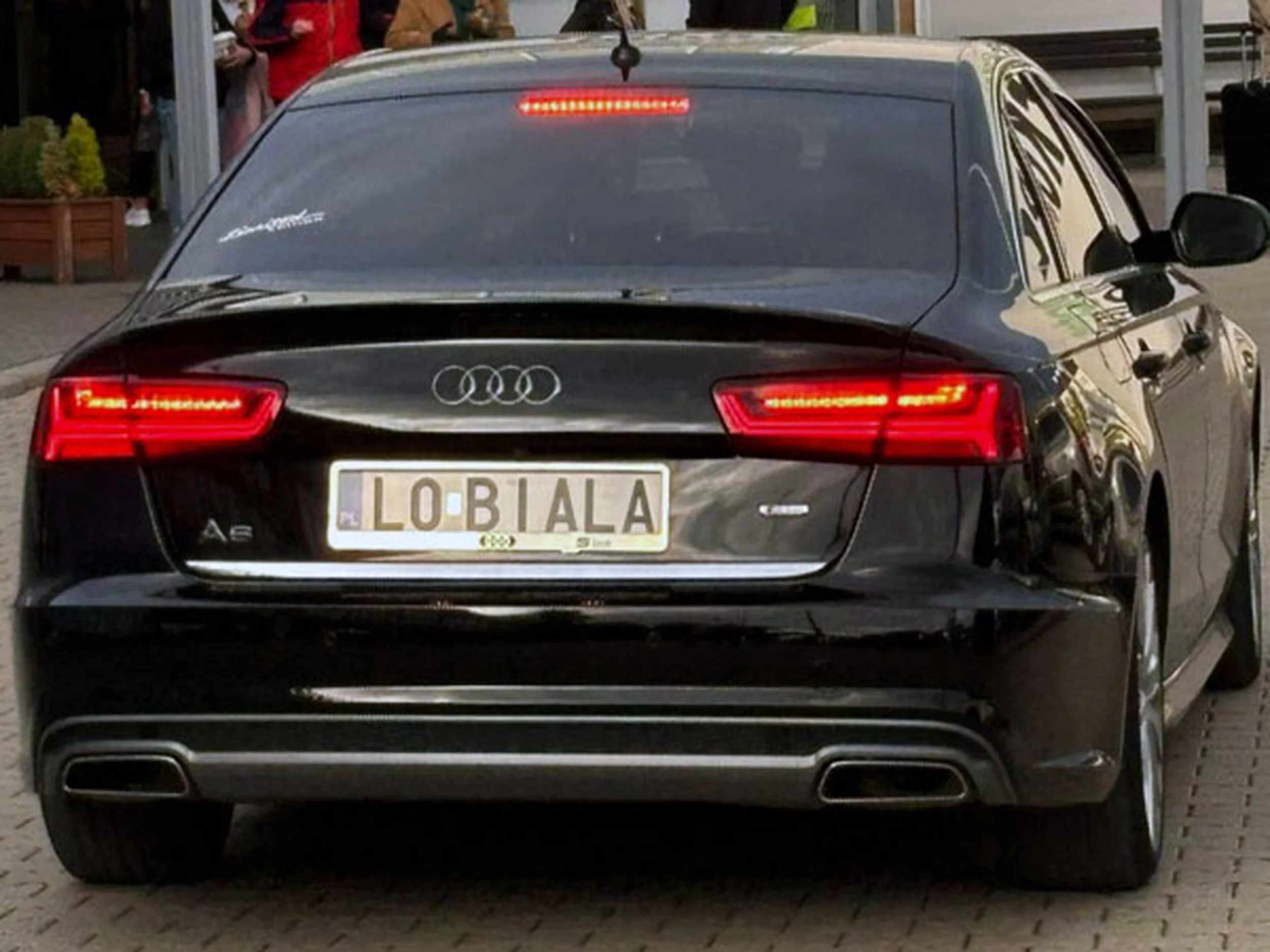 Fajny numer, blacha L0 BIALA