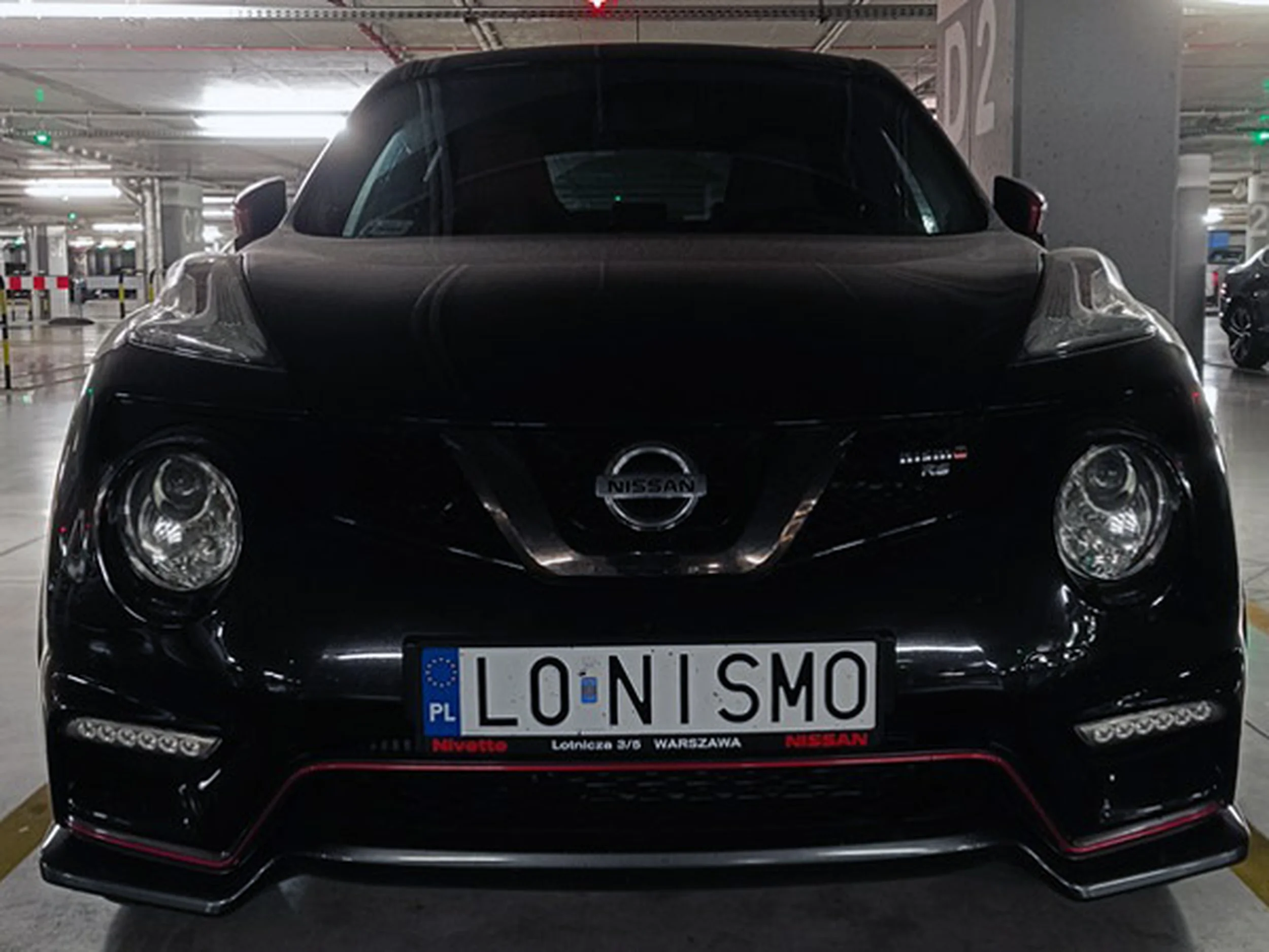 Fajny numer, blacha L0 NISMO