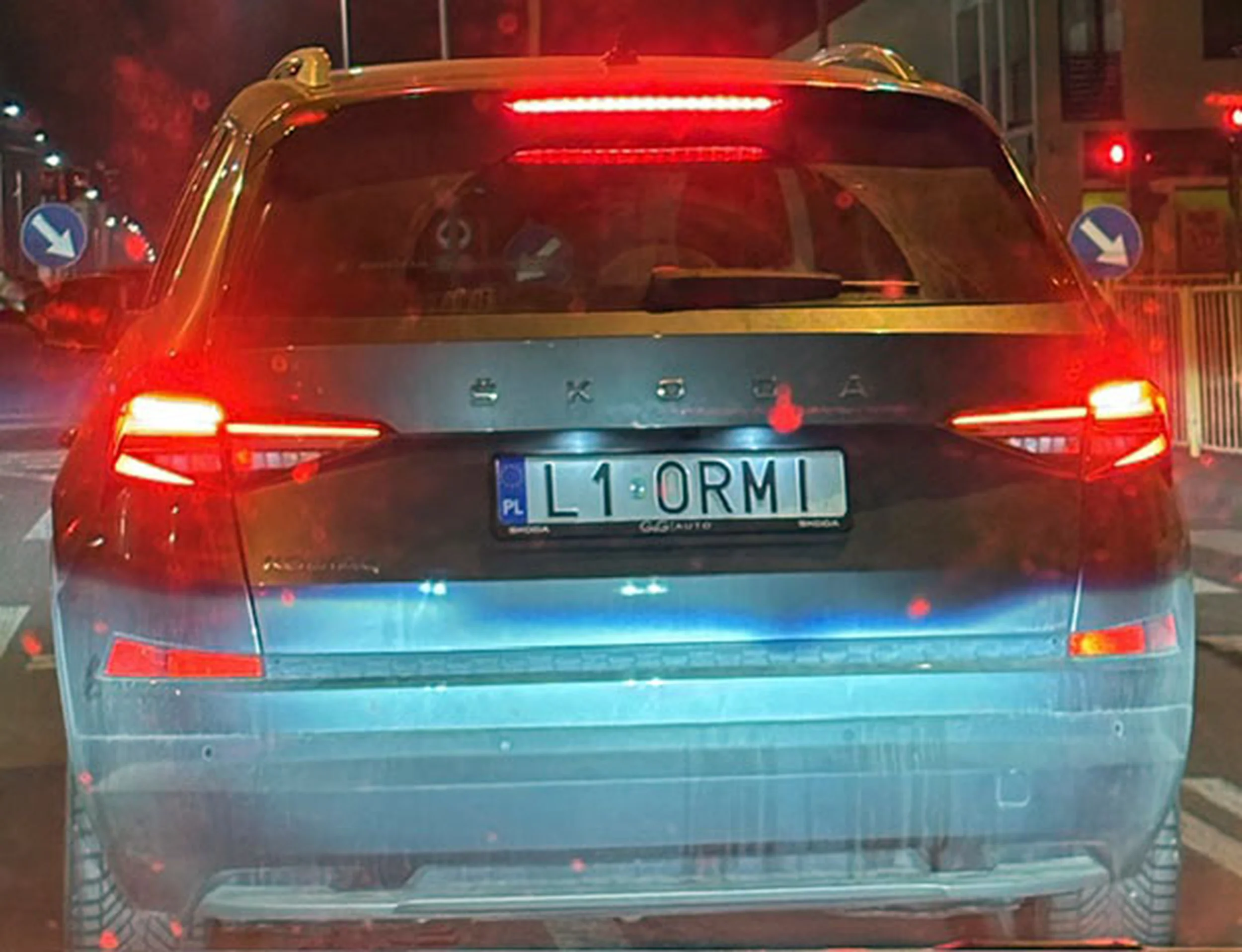 Fajny numer, blacha L1 ORMI