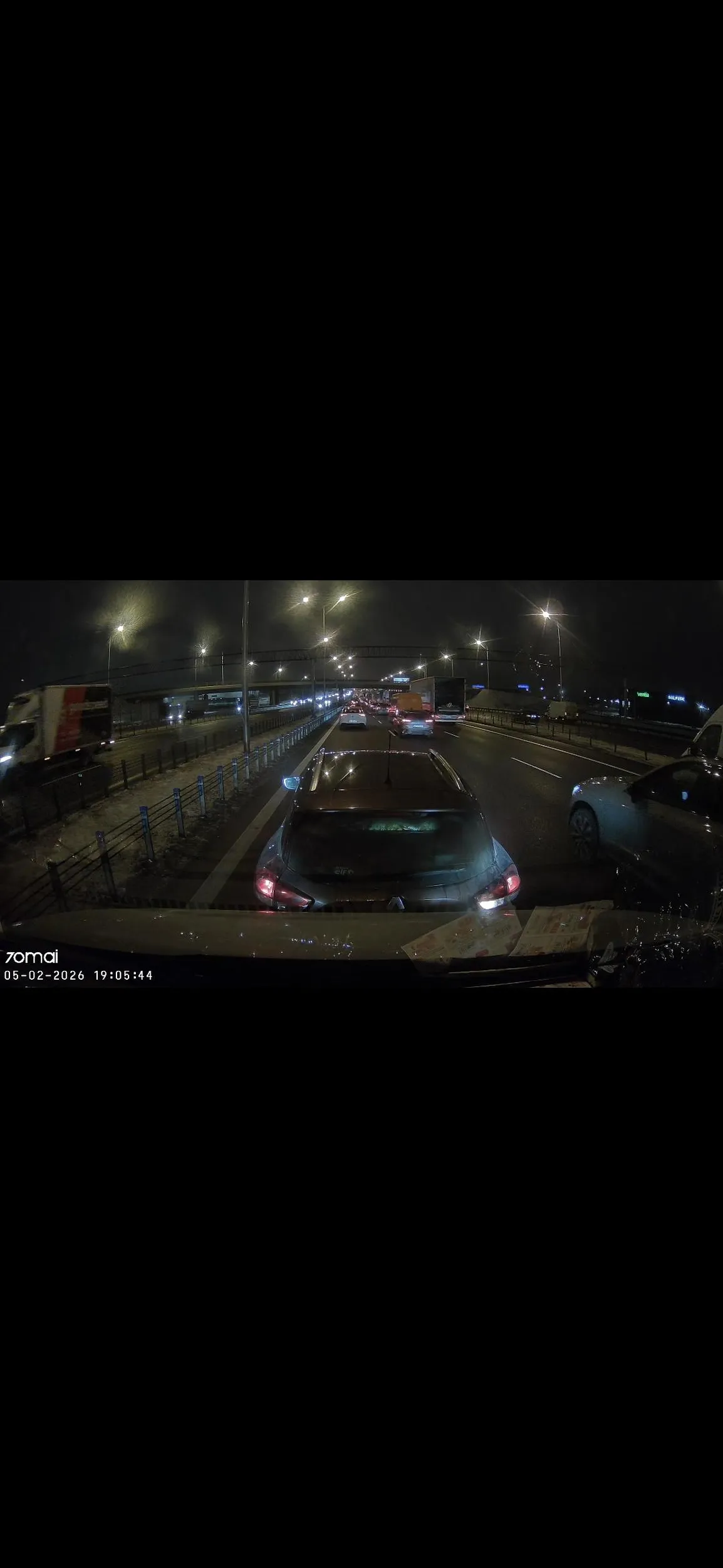 Cham bezwstydny w korku zaczal cofać mi w zderzak