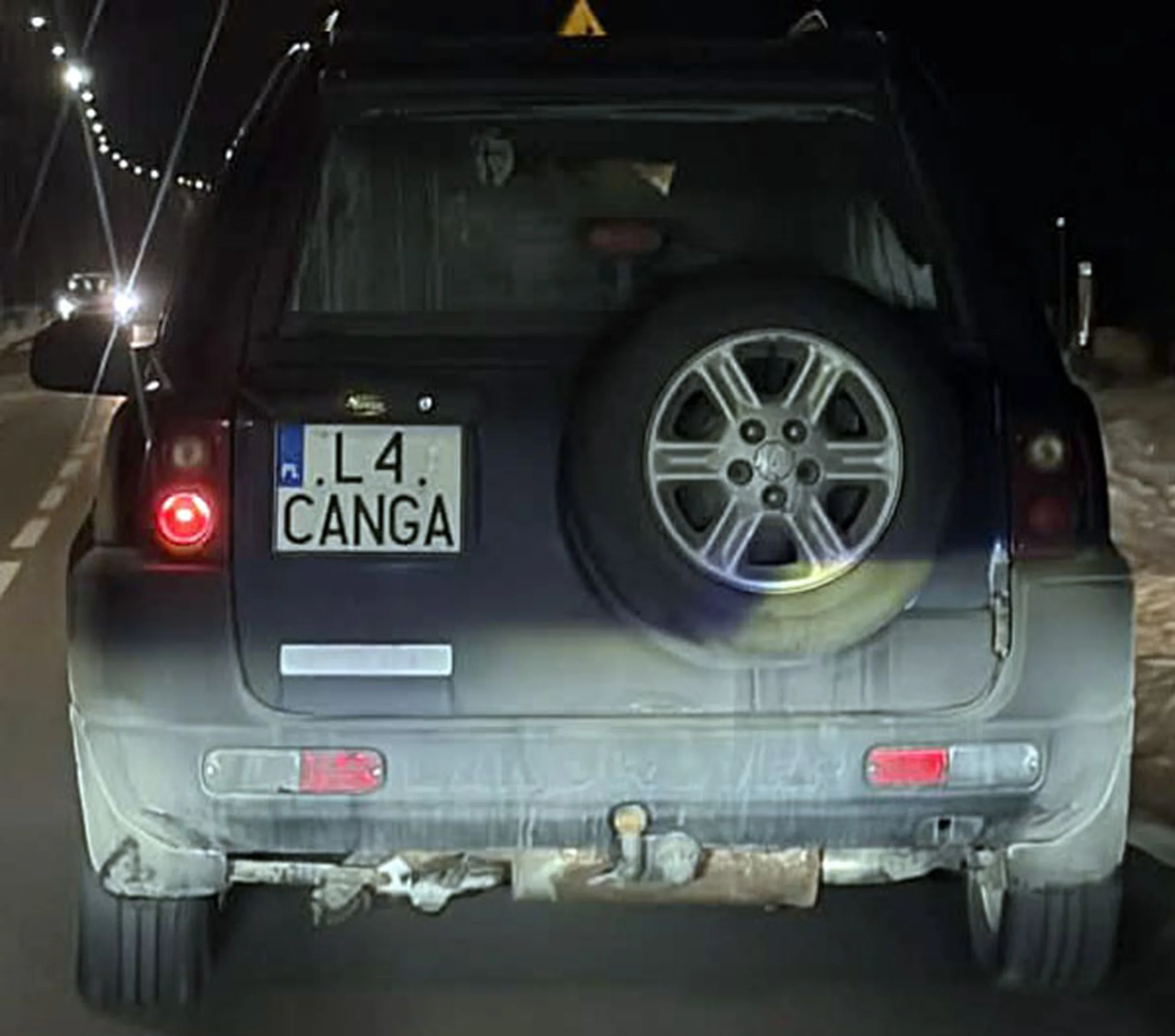 Fajny numer, blacha L4 CANGA