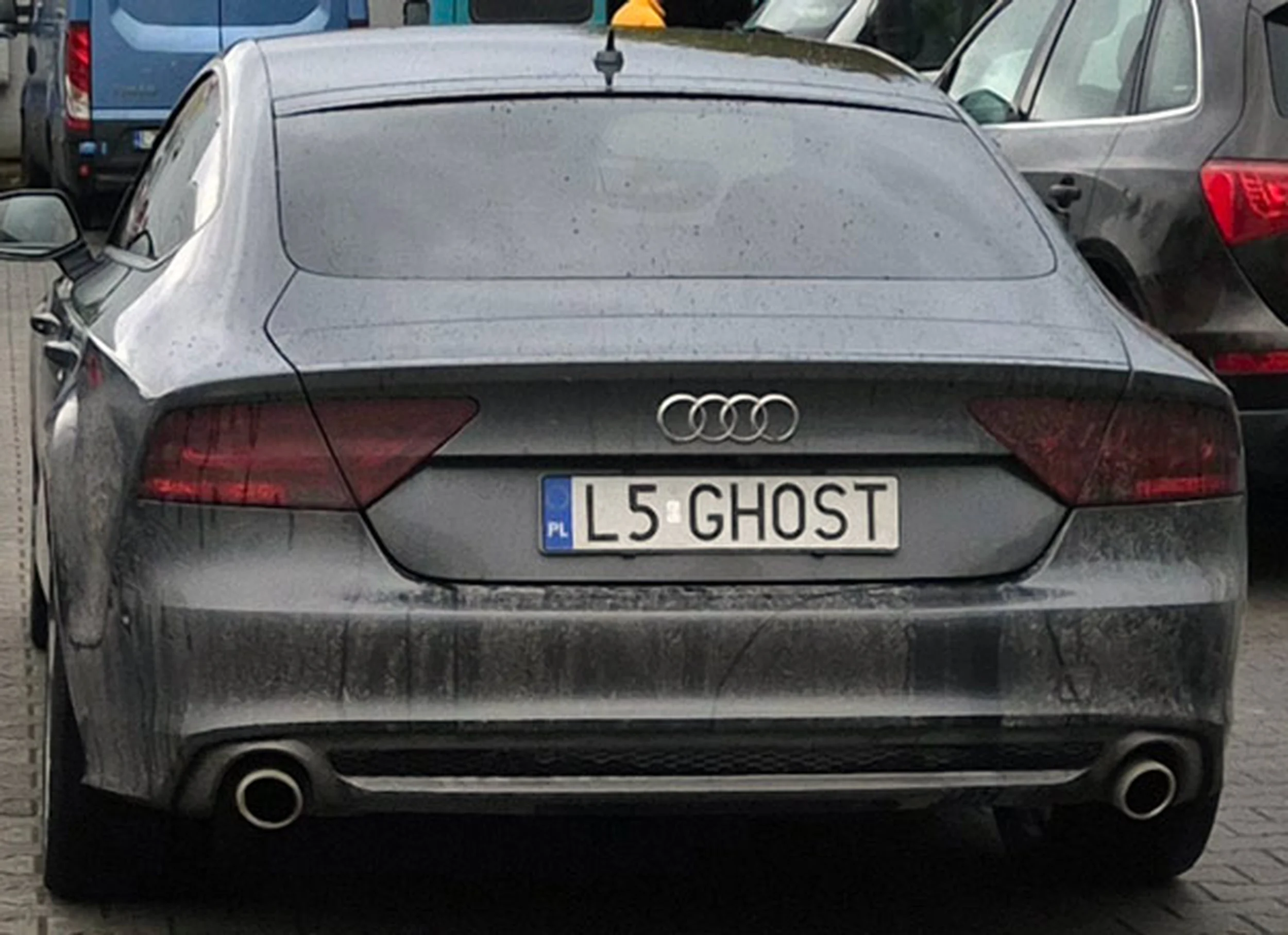 Fajny numer, blacha L5 GHOST