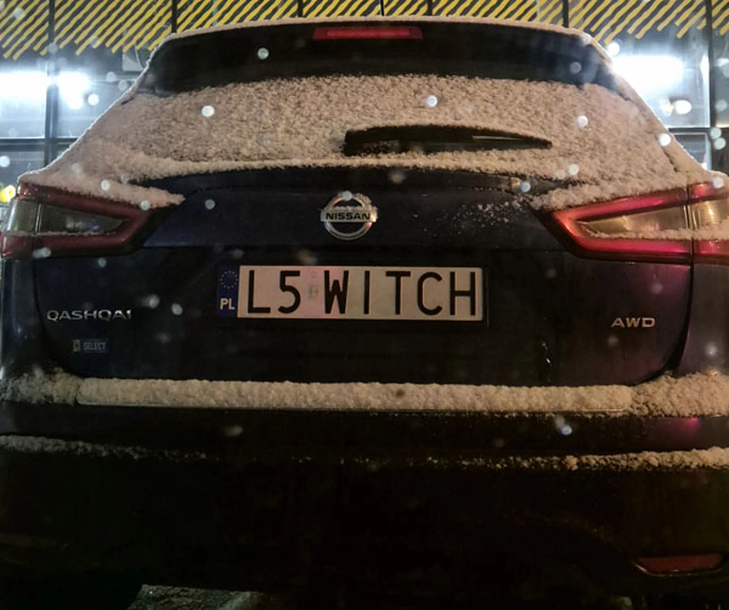 Fajny numer, blacha L5 WITCH