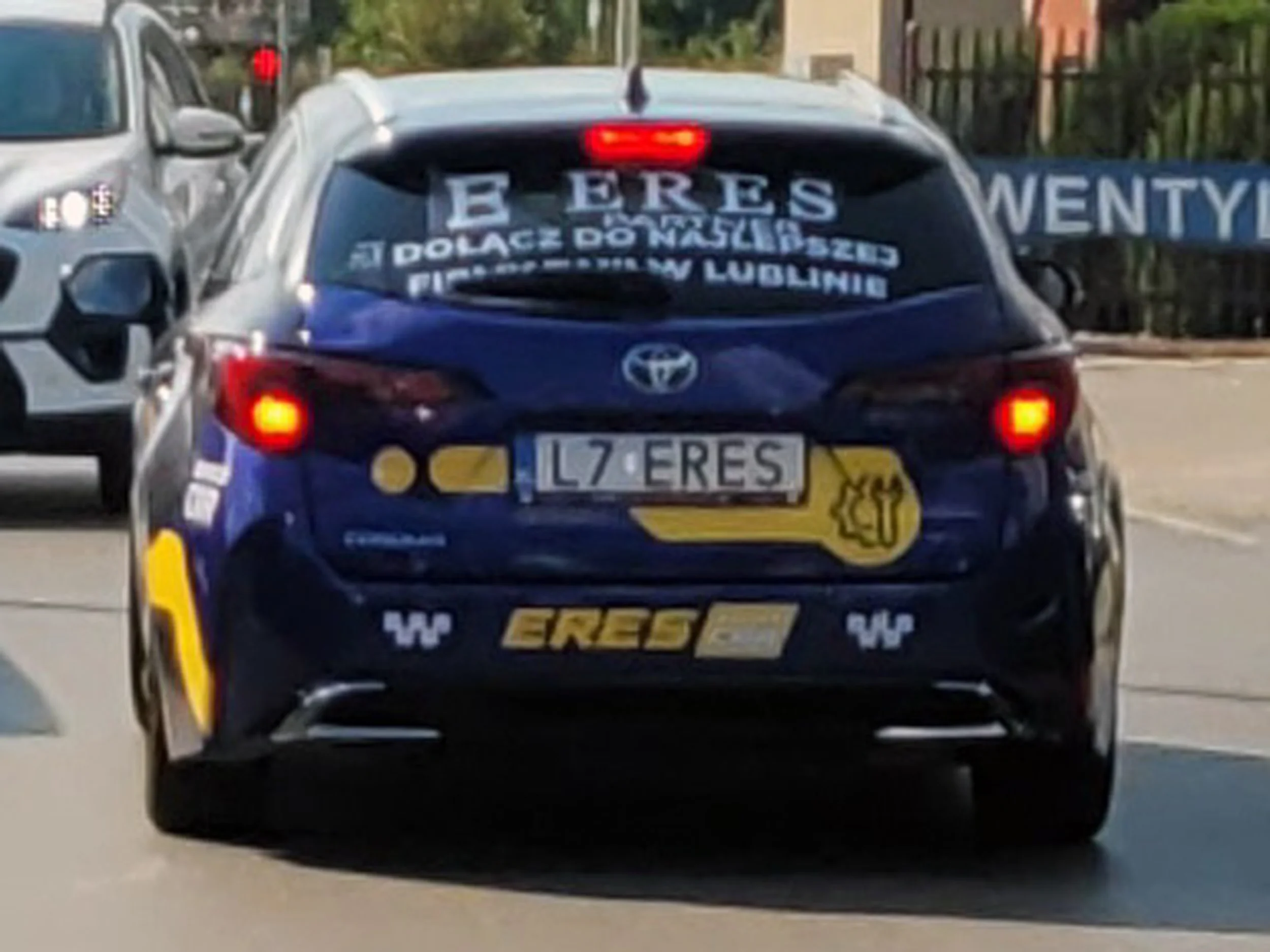 Fajny numer, blacha L7 ERES