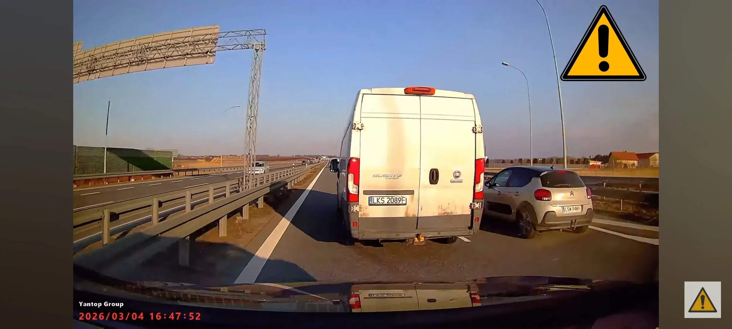 Wymusza pierwszeństwo, doprowadził do kolizji i uciekł. Uważajcie na drogach.