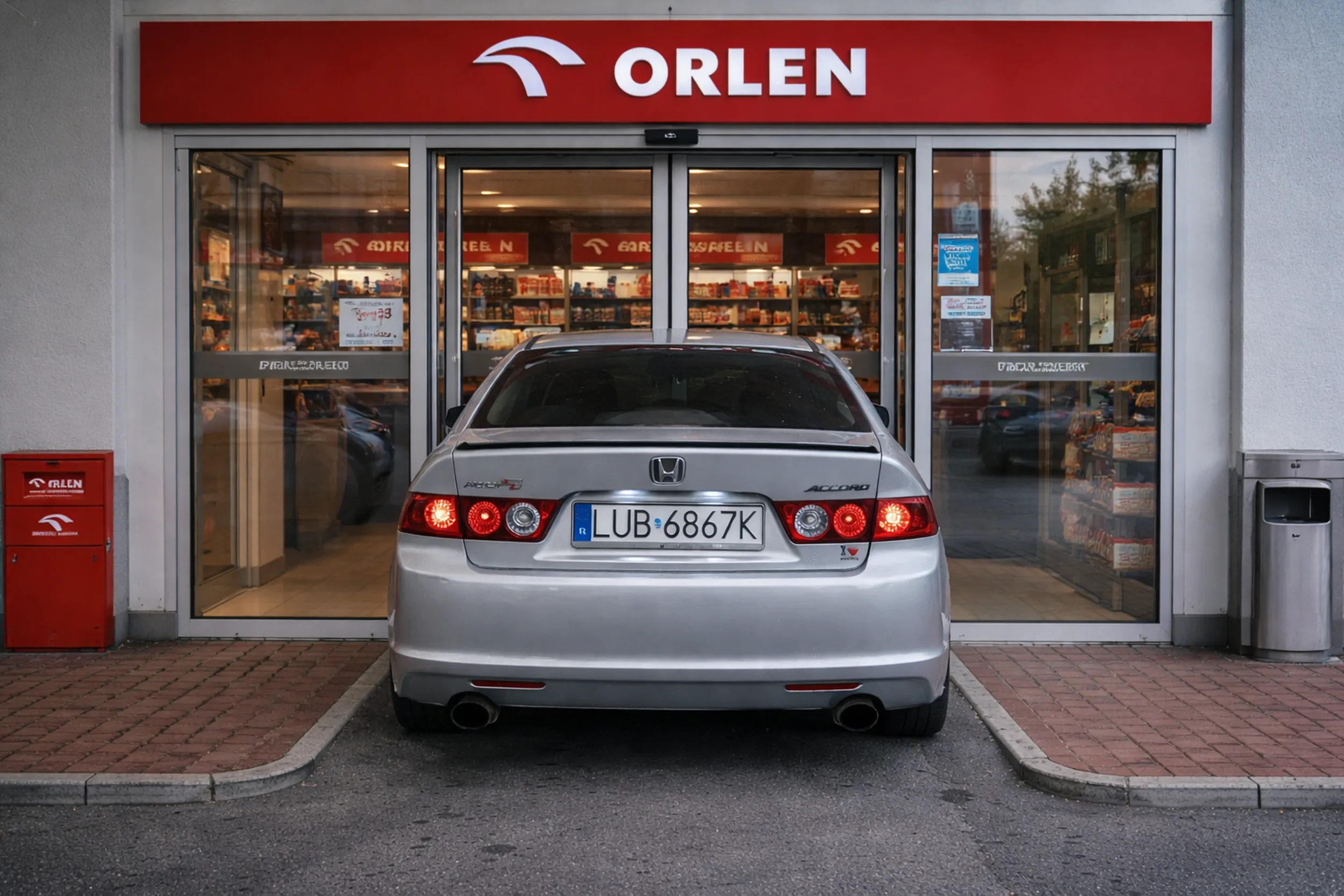 Blokuje wieśniaczysko drzwi jak mamy wejśc do stacji!