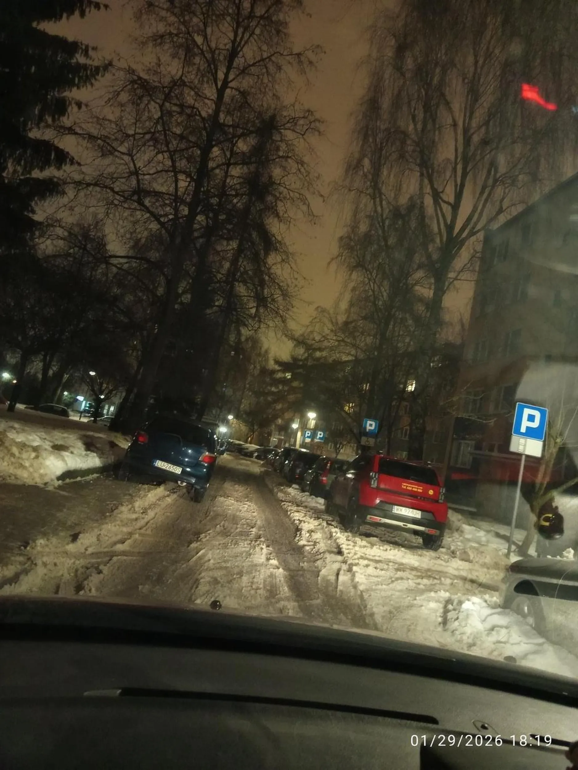 Nie wie gdzie stawiać samochód