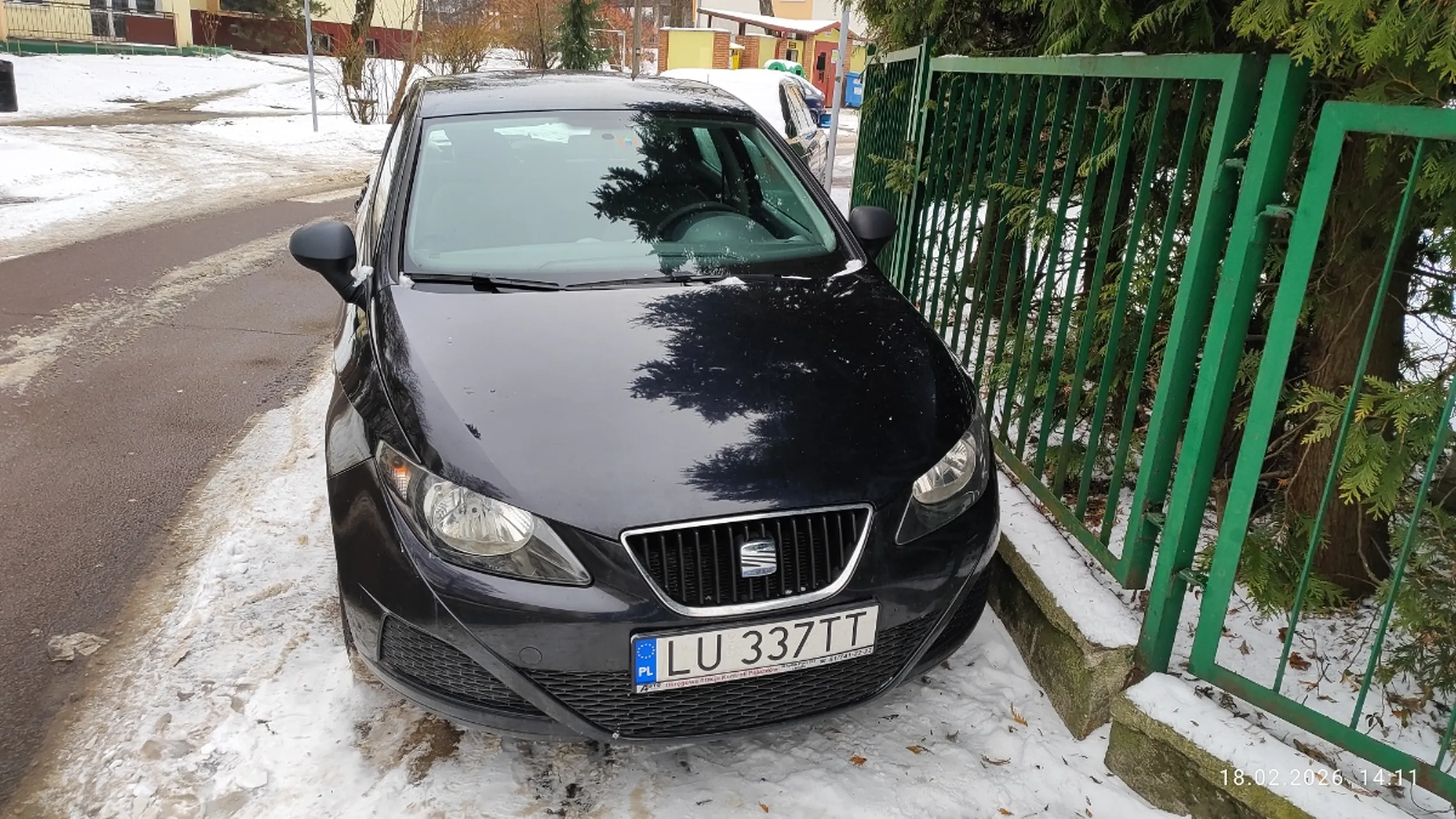 Całkowicie blokujesz chodnik.