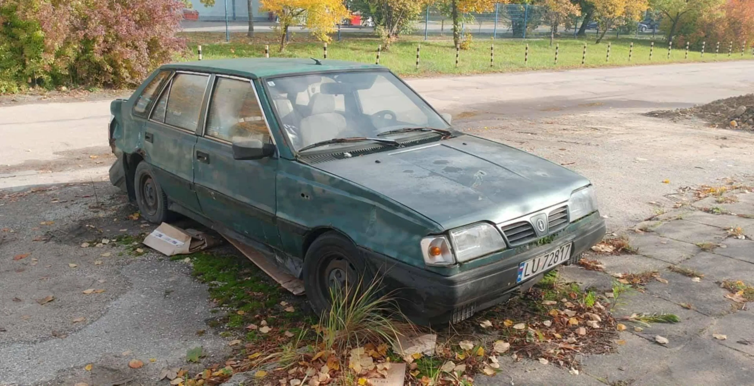 Stoi tam 18 lat na ulicy grenadierów w Lublinie