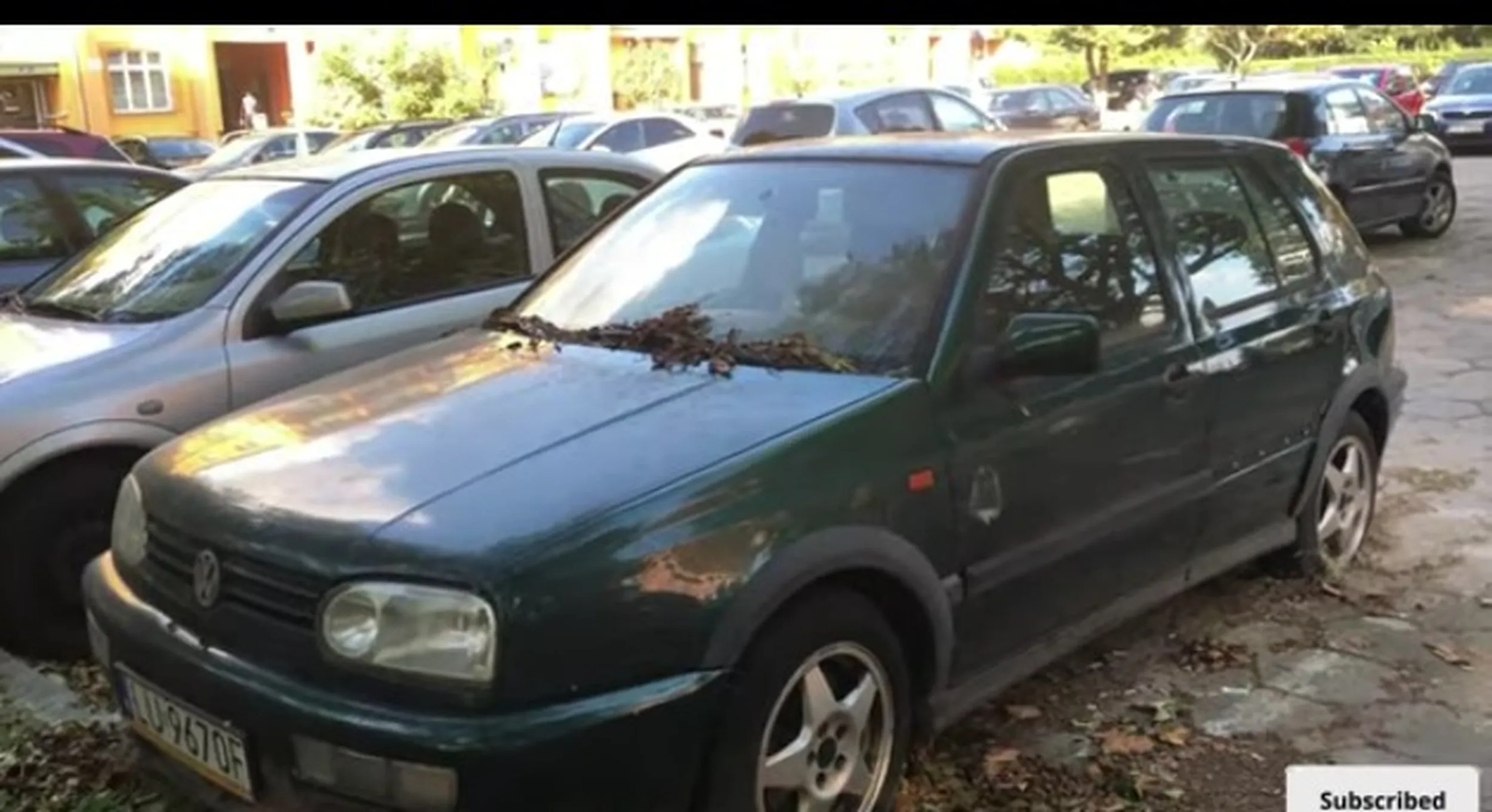 Stoi tam 3 lata w Lublinie na ulicy niepodległości 13 volkswagen golf