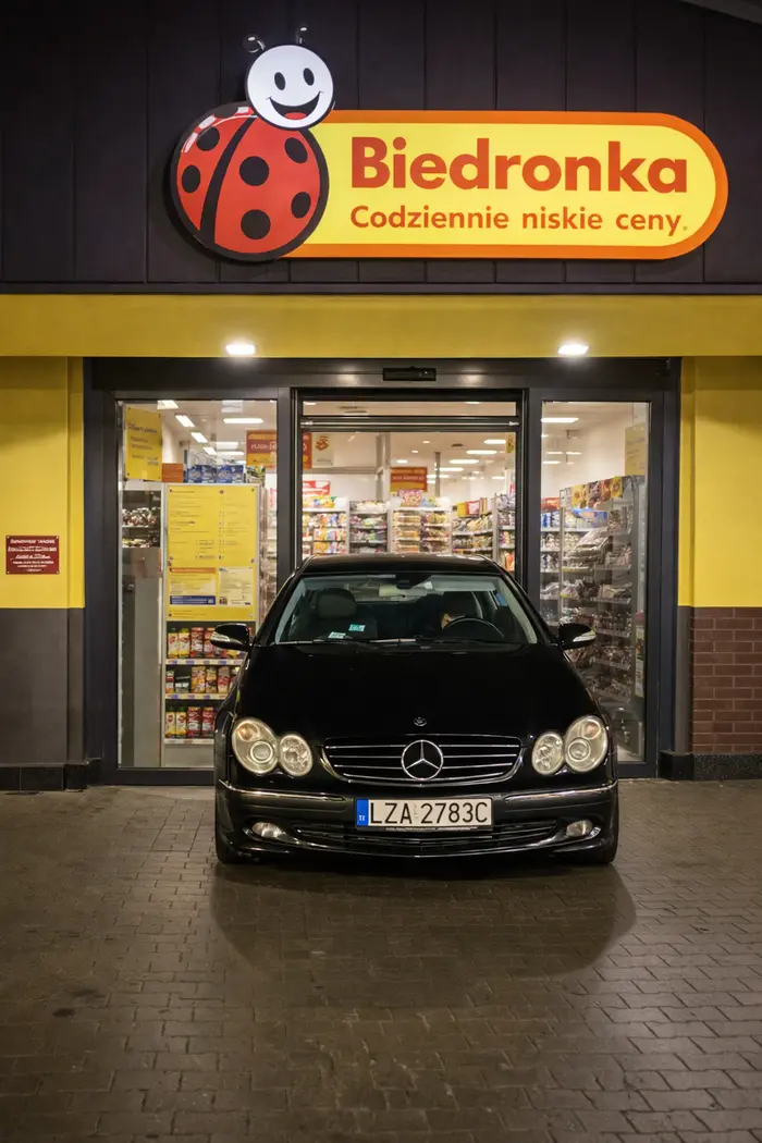 ładnie zaparkowałeś tym złomem