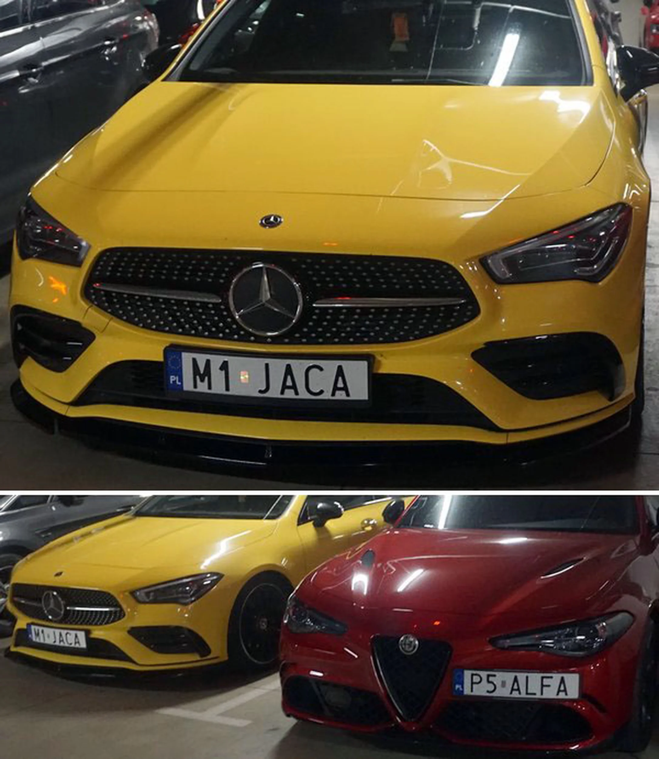 Fajny numer, blacha M1 JACA