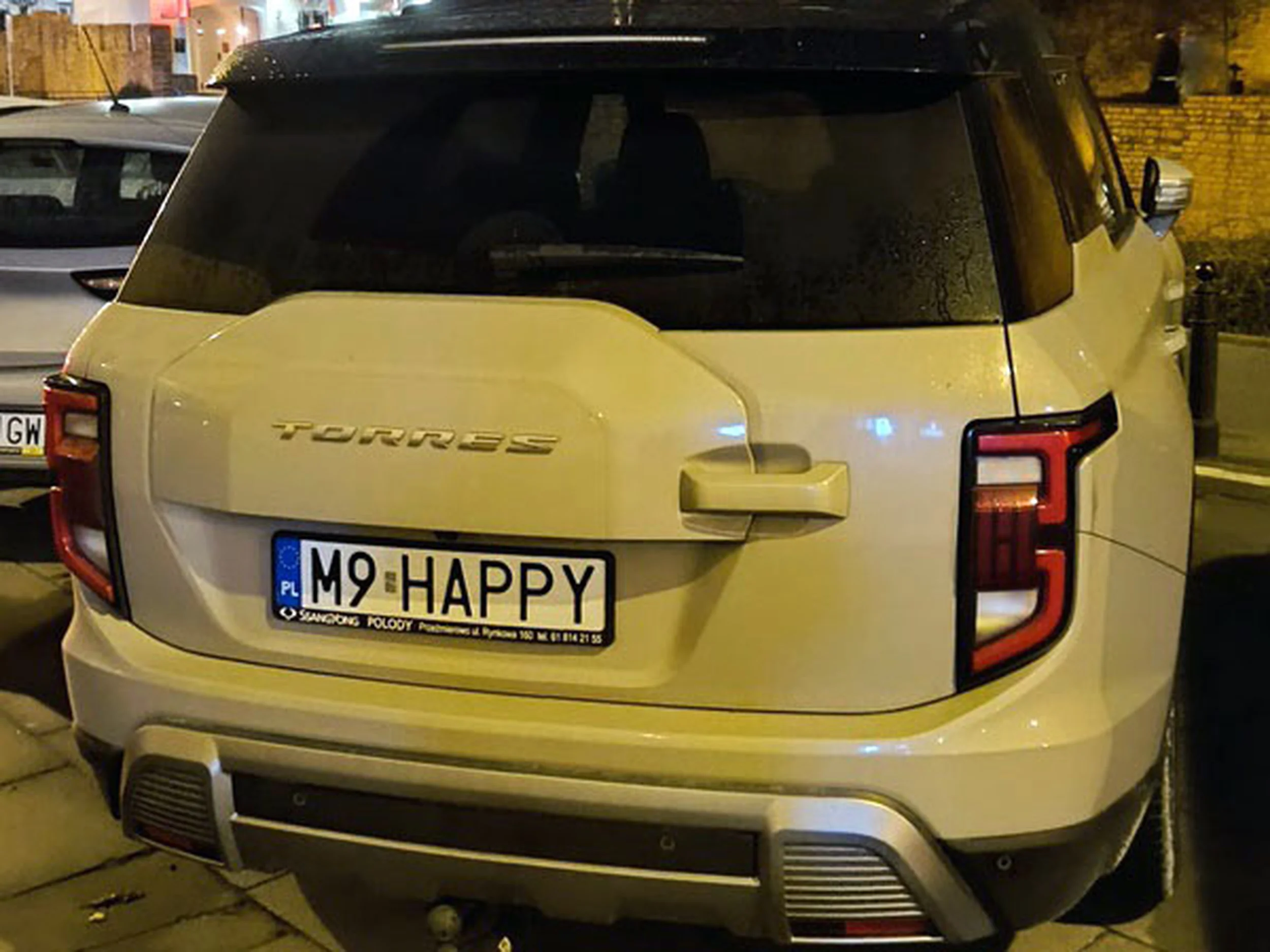 Fajny numer, blacha M9 HAPPY