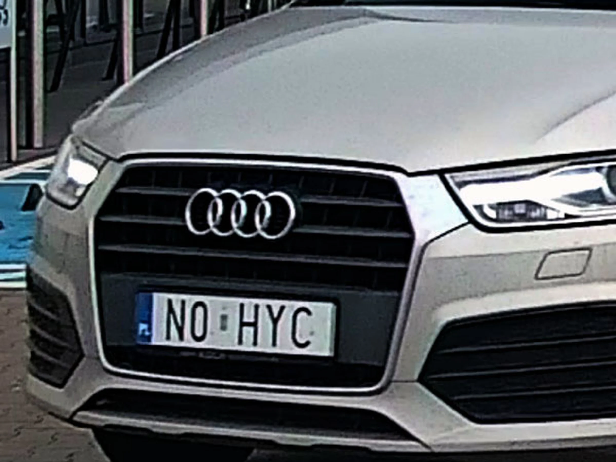 Fajny numer, blacha N0 HYC