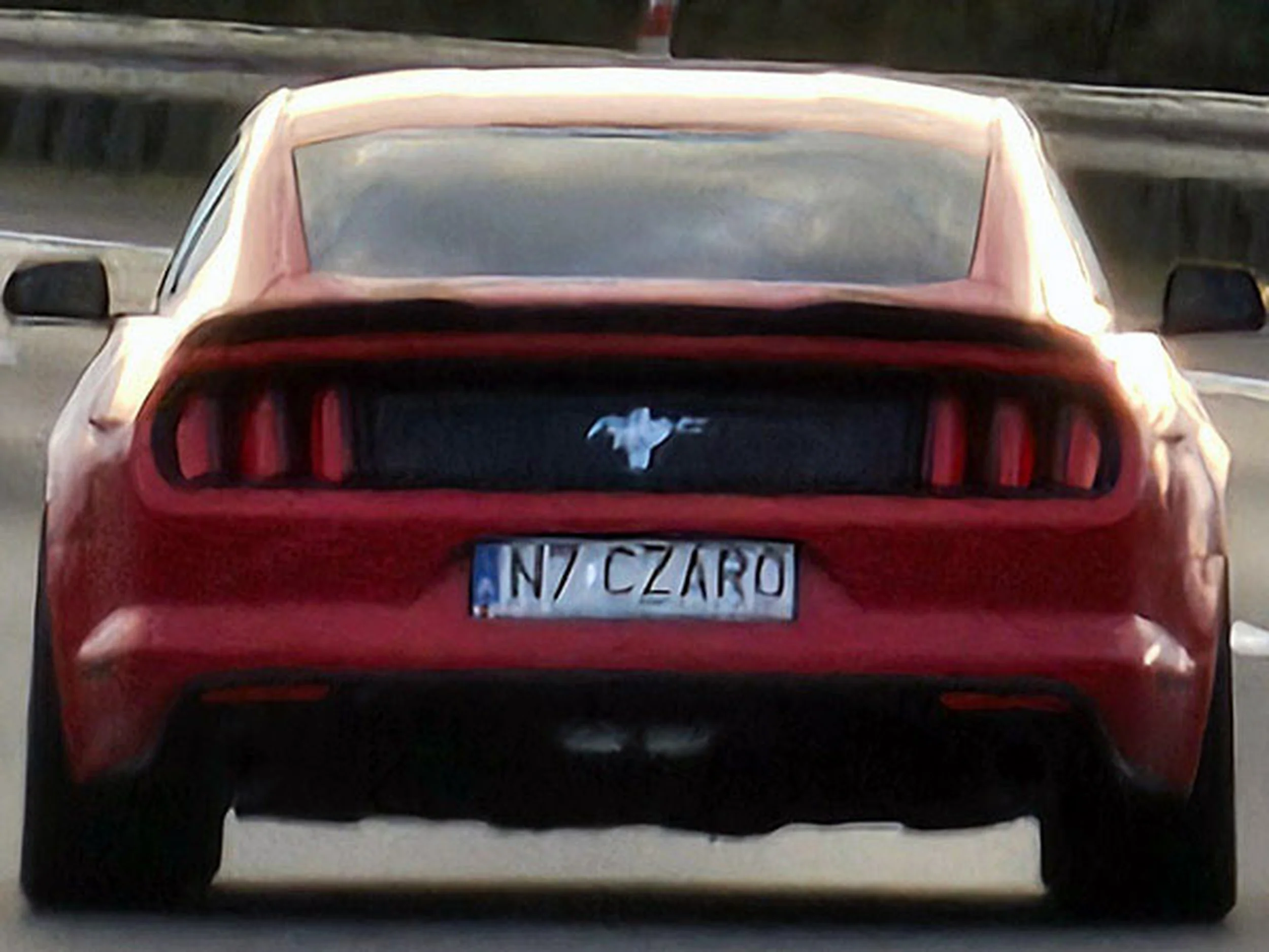 Fajny numer, blacha N7 CZARO