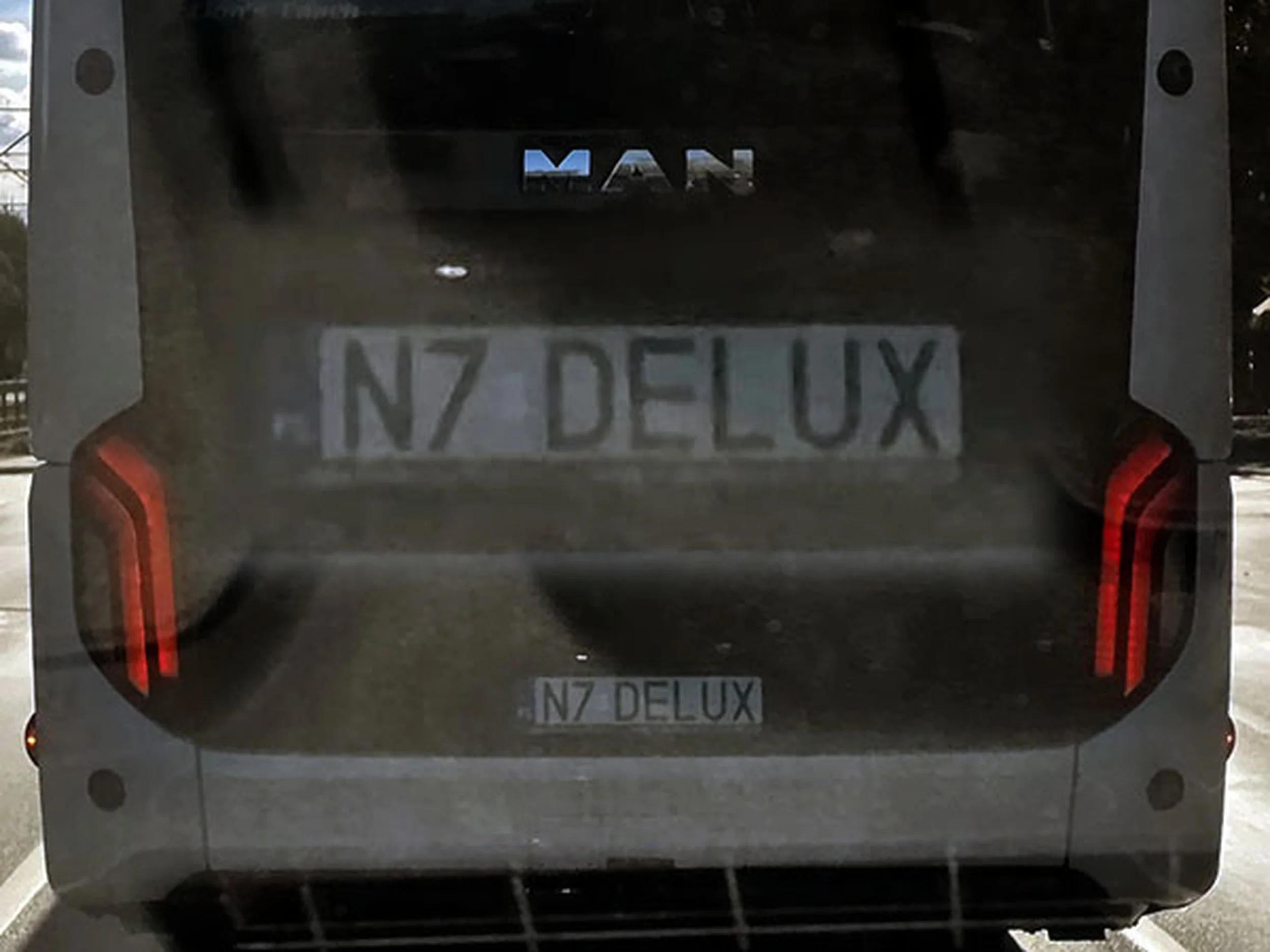 Fajny numer, blacha N7 DELUX