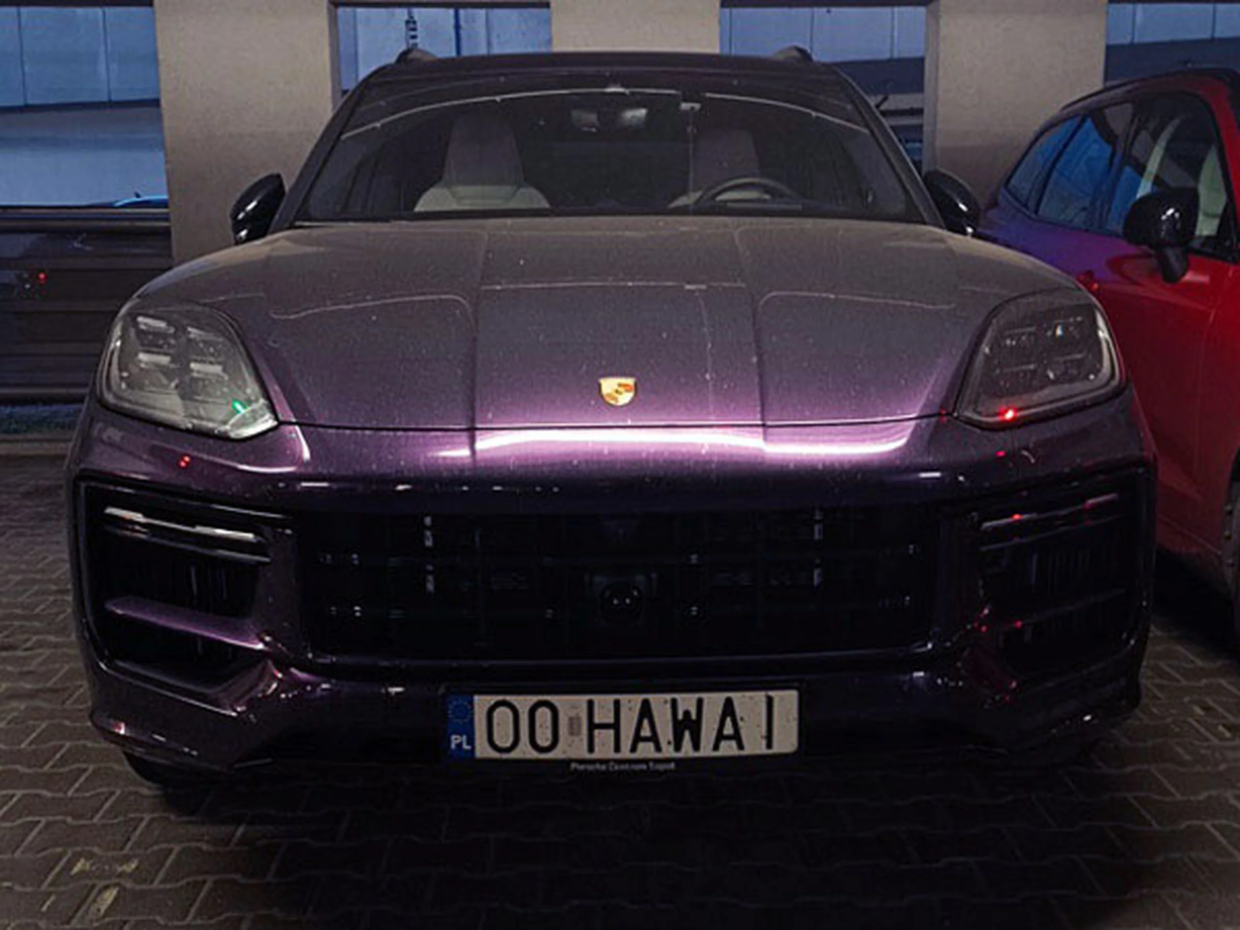 Fajny numer, blacha O0 HAWAI