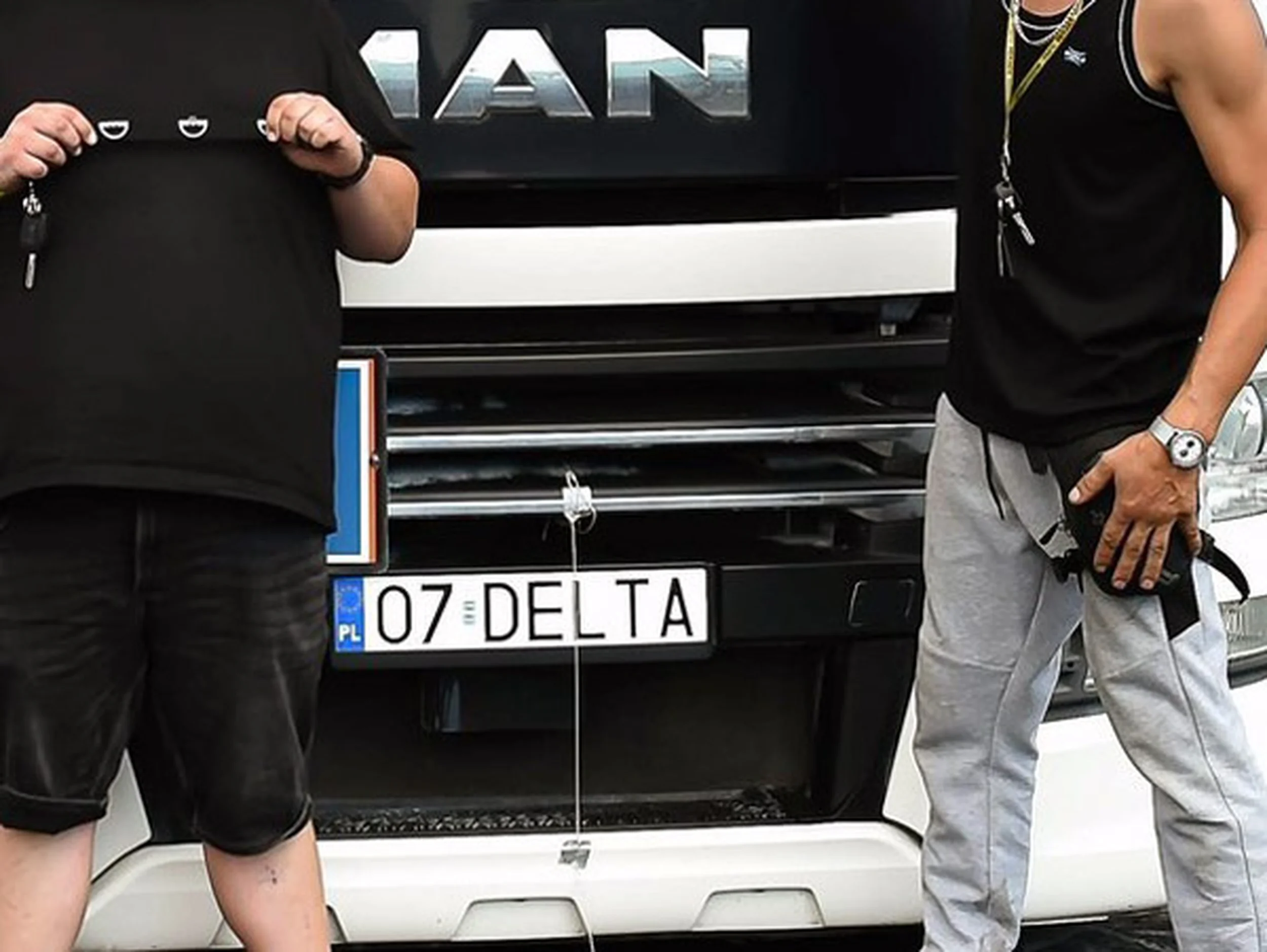 Fajny numer, blacha O7 DELTA