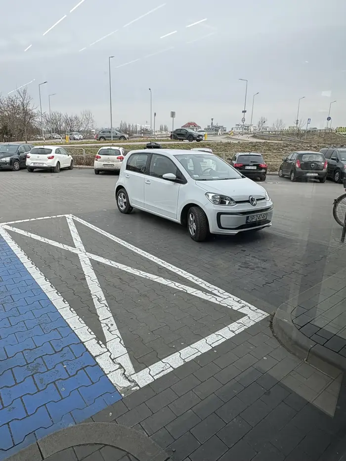 Wjedź do samego sklepu, matołko.