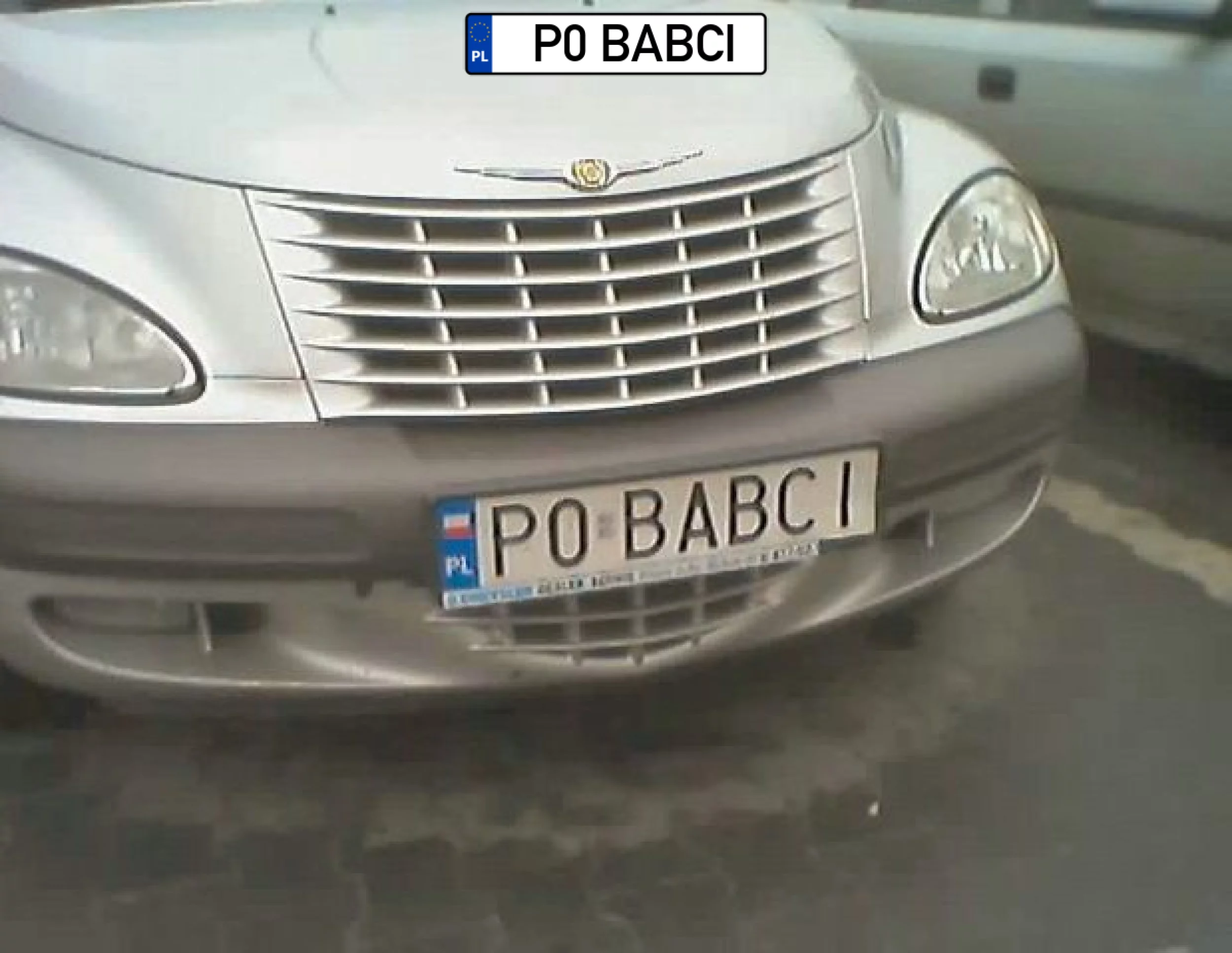 Widać od razu że Po babci bo skąd by miał na taki drogi wóz