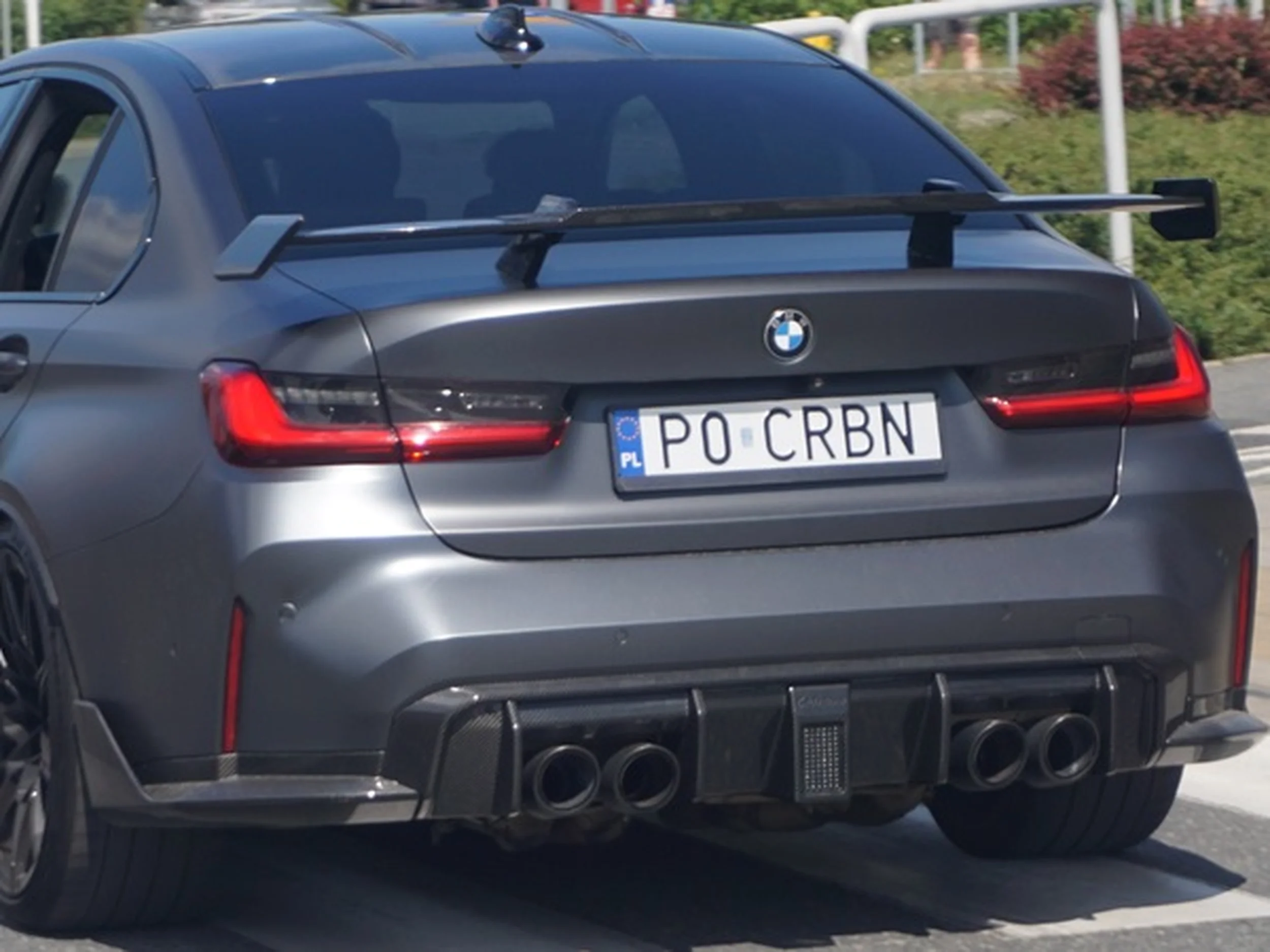 Fajny numer, blacha P0 CRBN