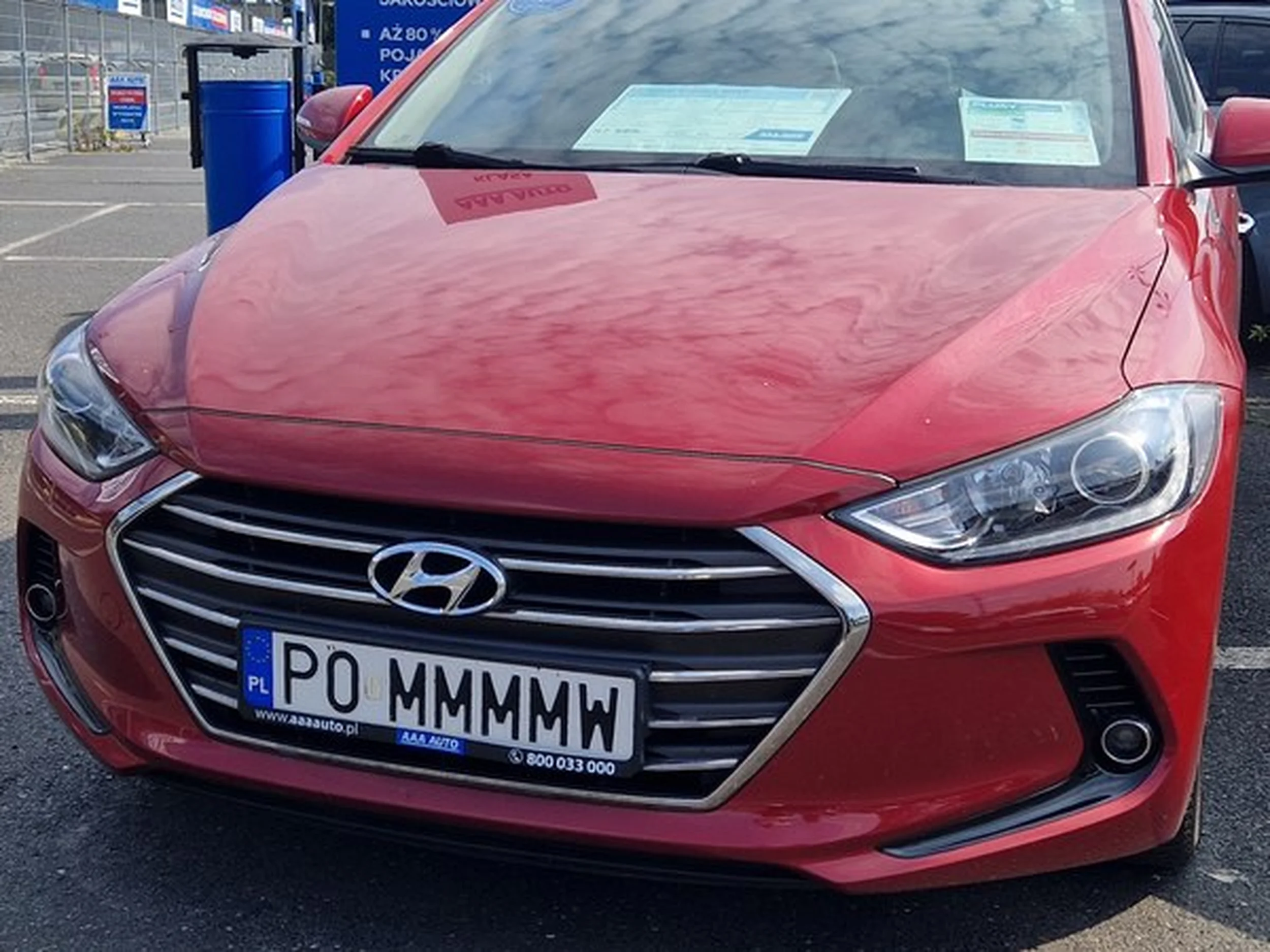 Fajny numer, blacha P0 MMMMW