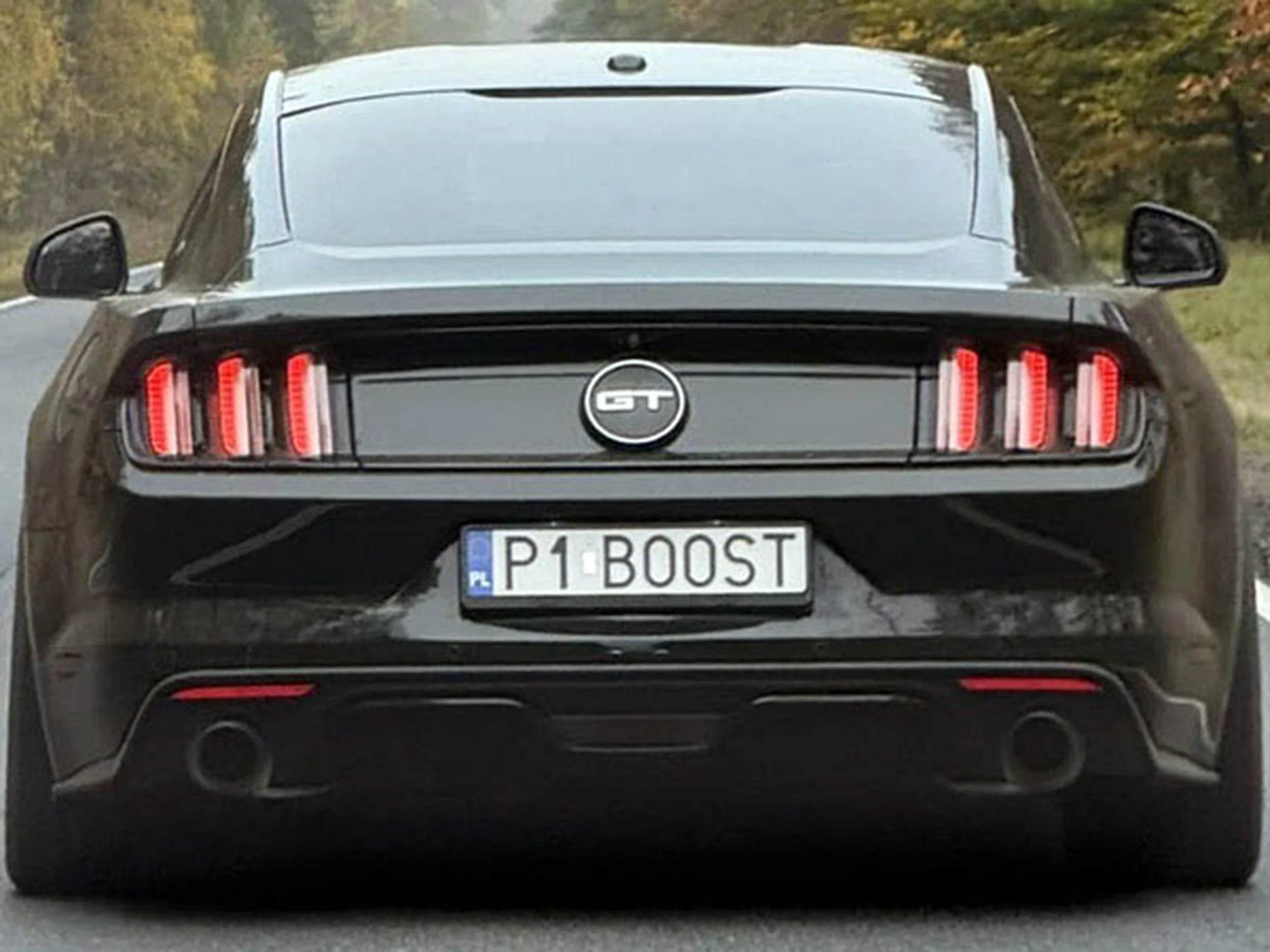 Fajny numer, blacha P1 BOOST