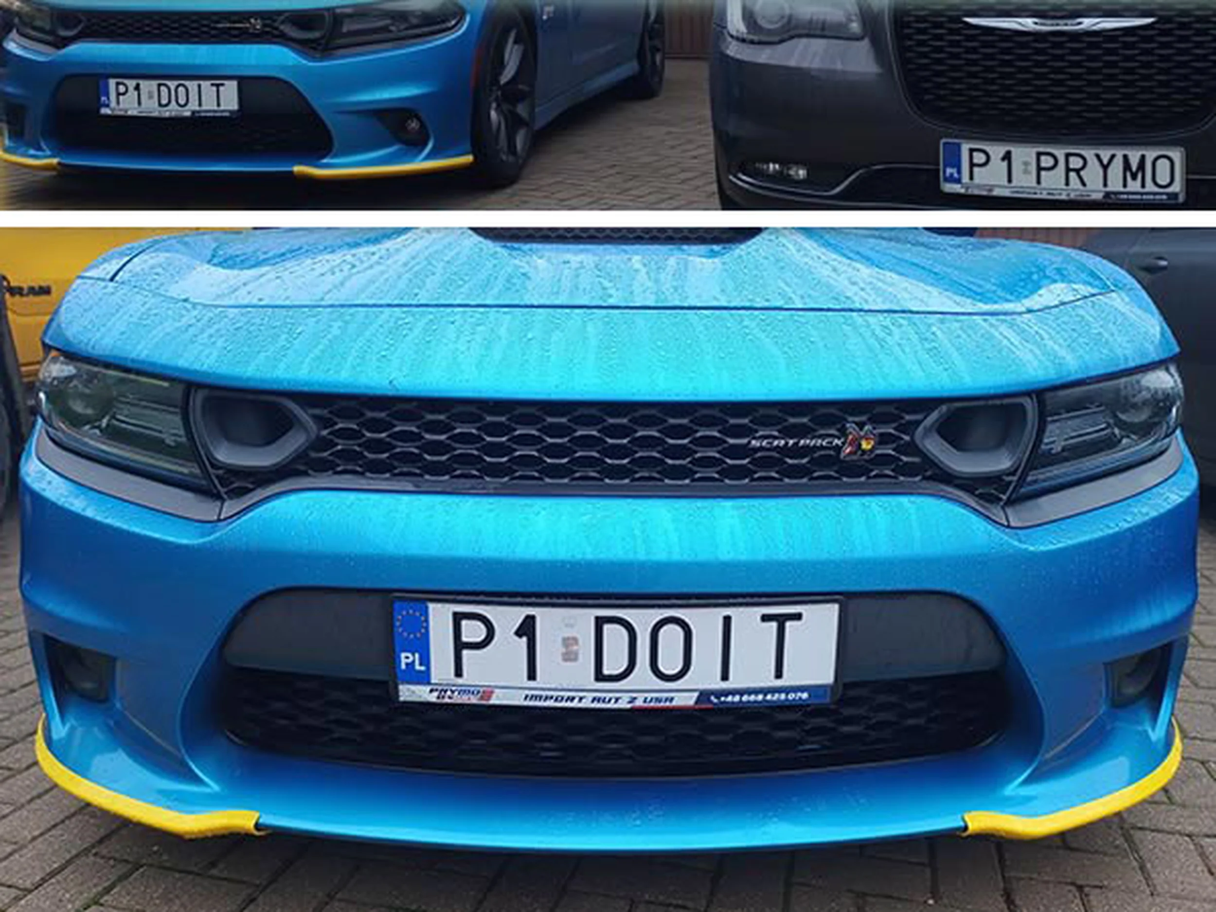 Fajny numer, blacha P1 DOIT