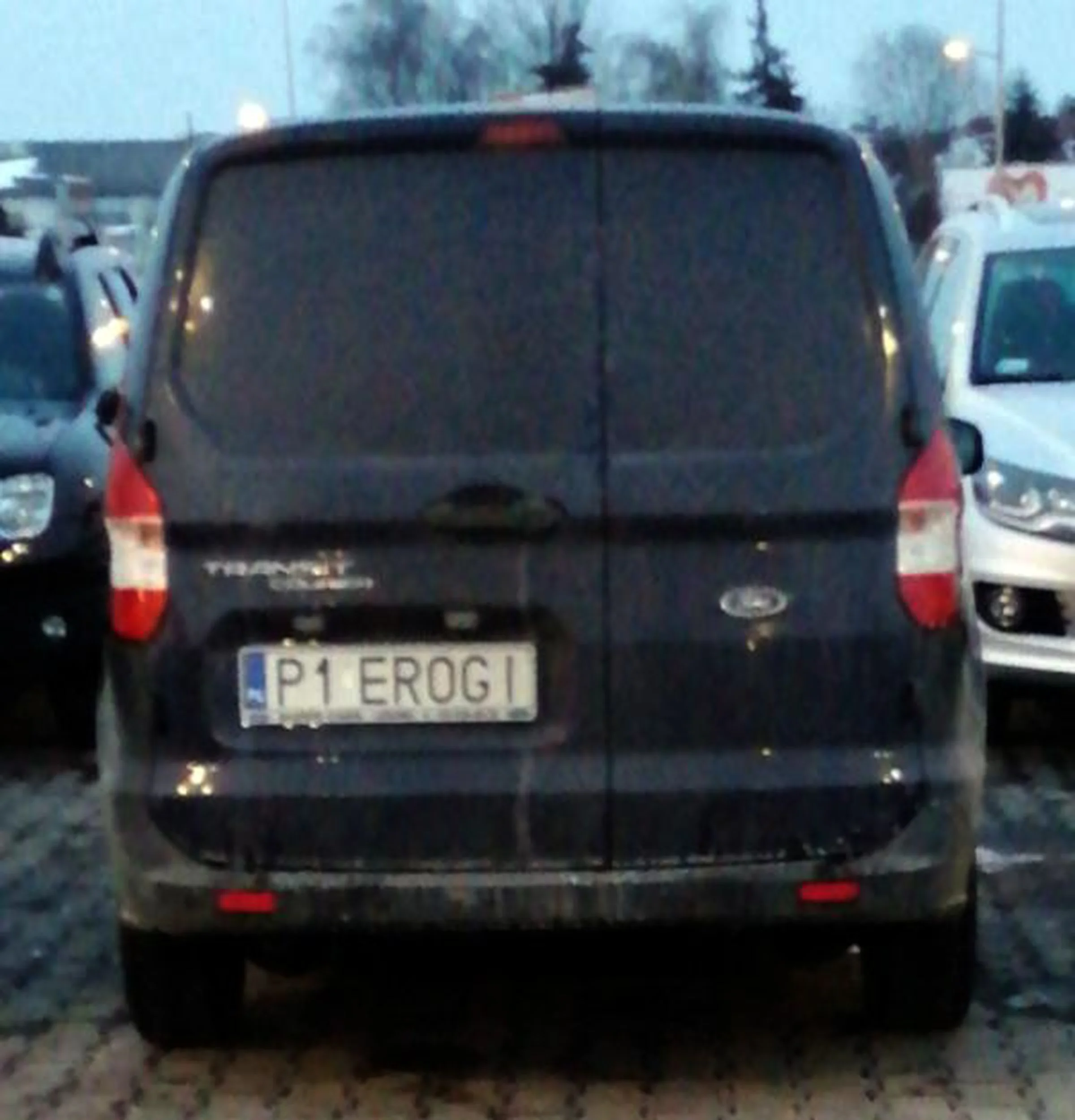 Fajny numer, blacha P1 EROGI